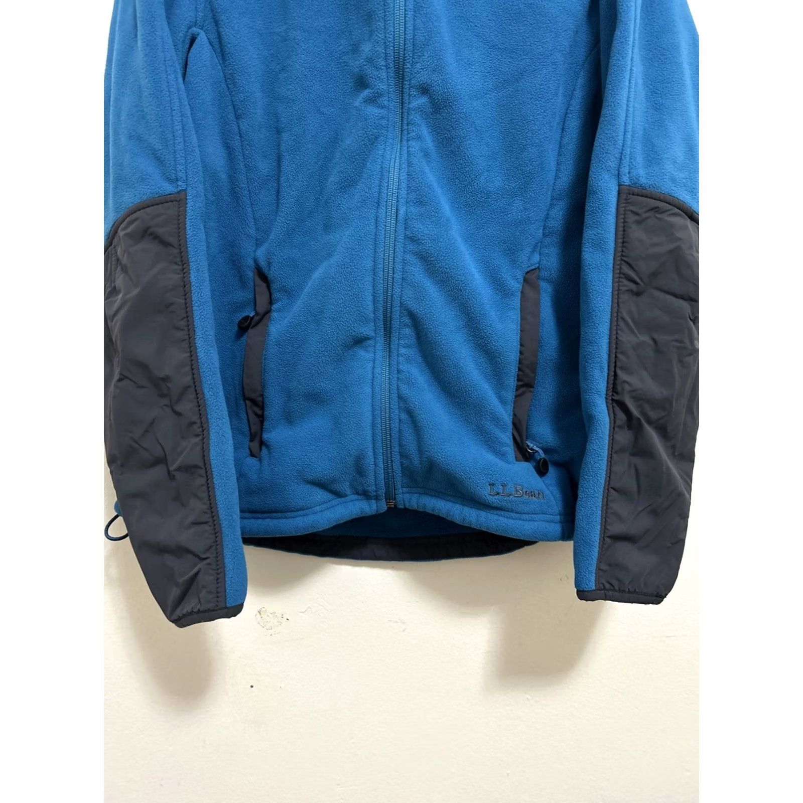 Vintage L.L. Bean Polartec Fleece Jacket Womens Large Blue Full Zip Regular Fit Size L / US 10 / IT 46 - 3 Thumbnail