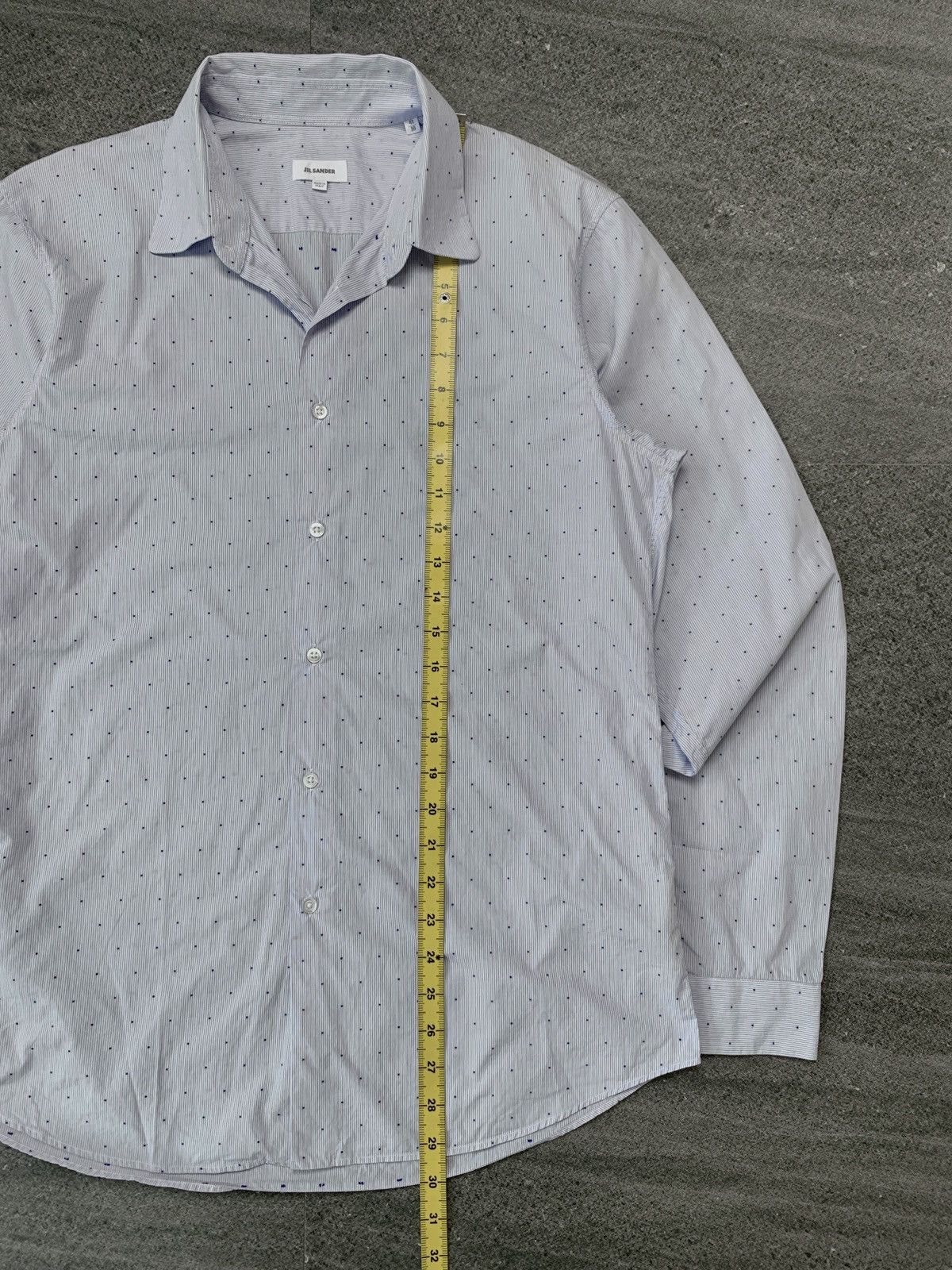 Jil Sander FREE IMPORT TAX 2000s Mini Polkadot Shirt “Tailor Made” Size US M / EU 48-50 / 2 - 11 Thumbnail