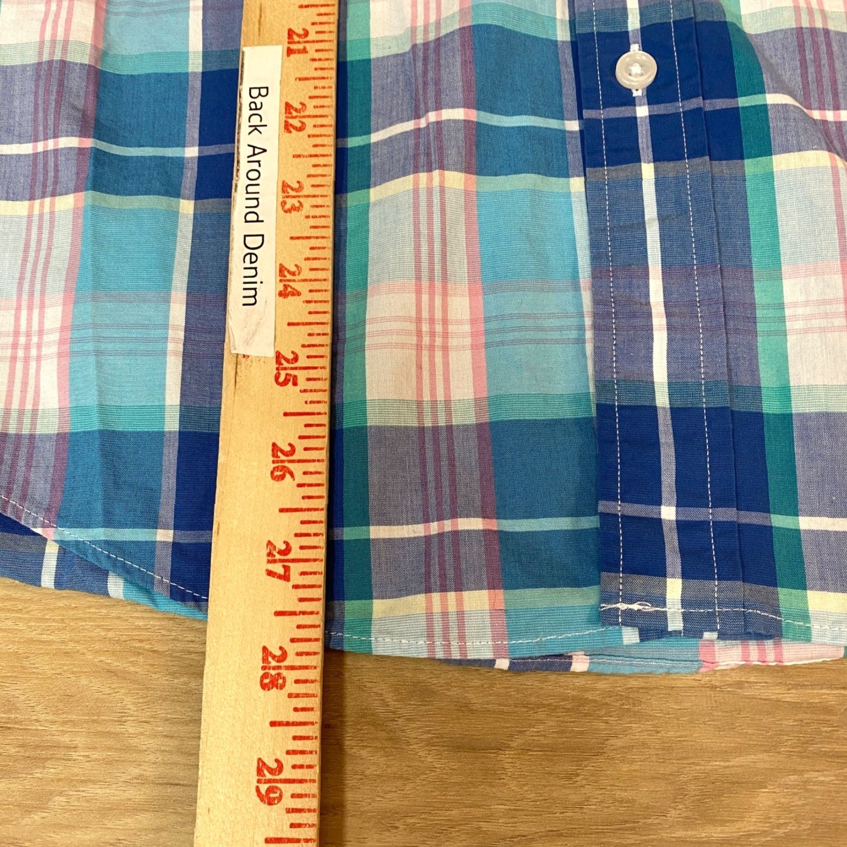 J.Crew J Crew Shirt Mens Small Slim Fit Plaid Button Down Long Sleeve Flex Washed Size US S / EU 44-46 / 1 - 6 Thumbnail