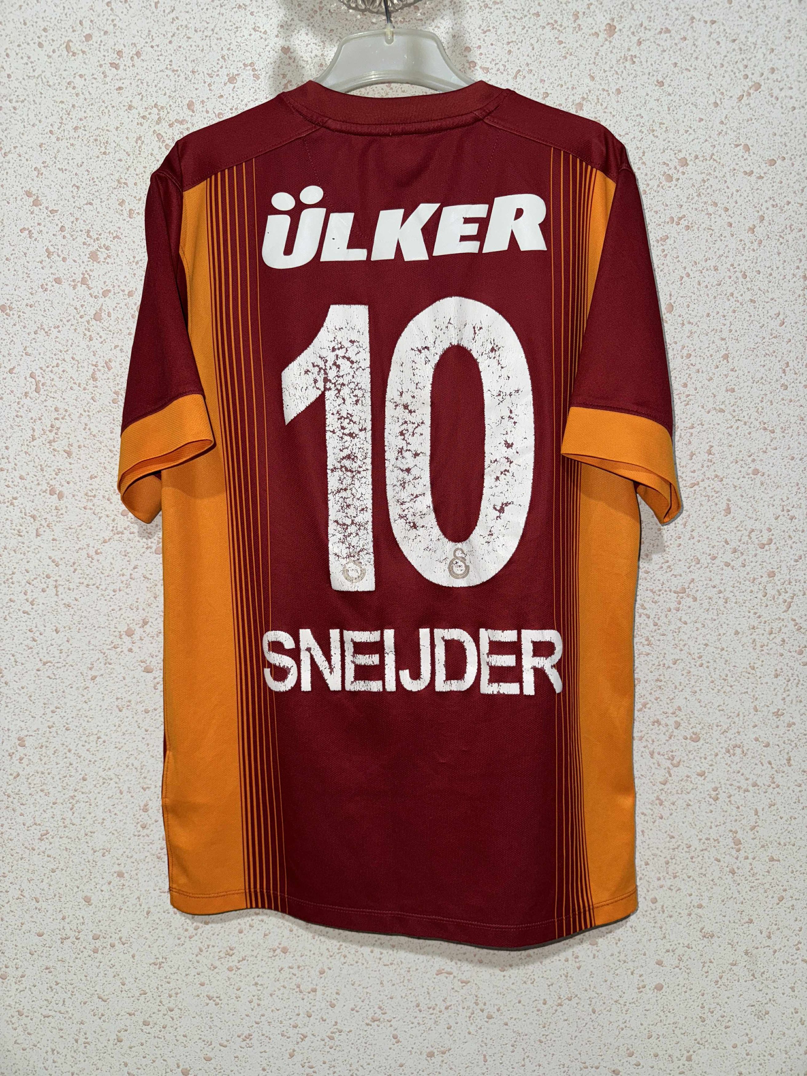 Nike Galatasaray 2014/15 Home Shirt - Sneijder #10 Size US S / EU 44-46 / 1 - 2 Thumbnail