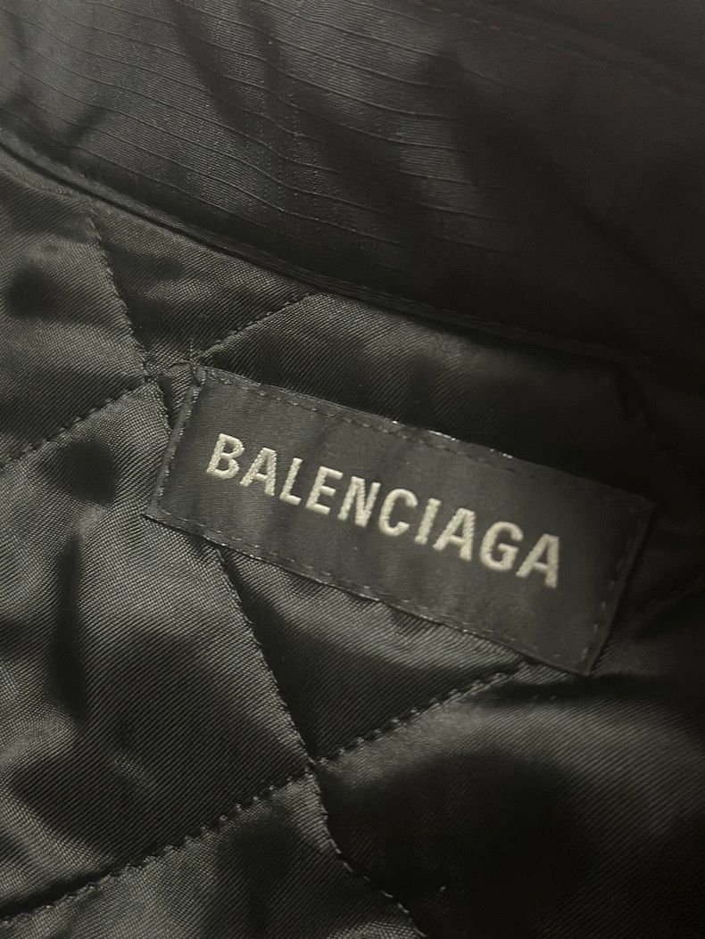 Balenciaga Balenciaga 22 FW quilted shirt jacket Size US S / EU 44-46 / 1 - 4 Thumbnail