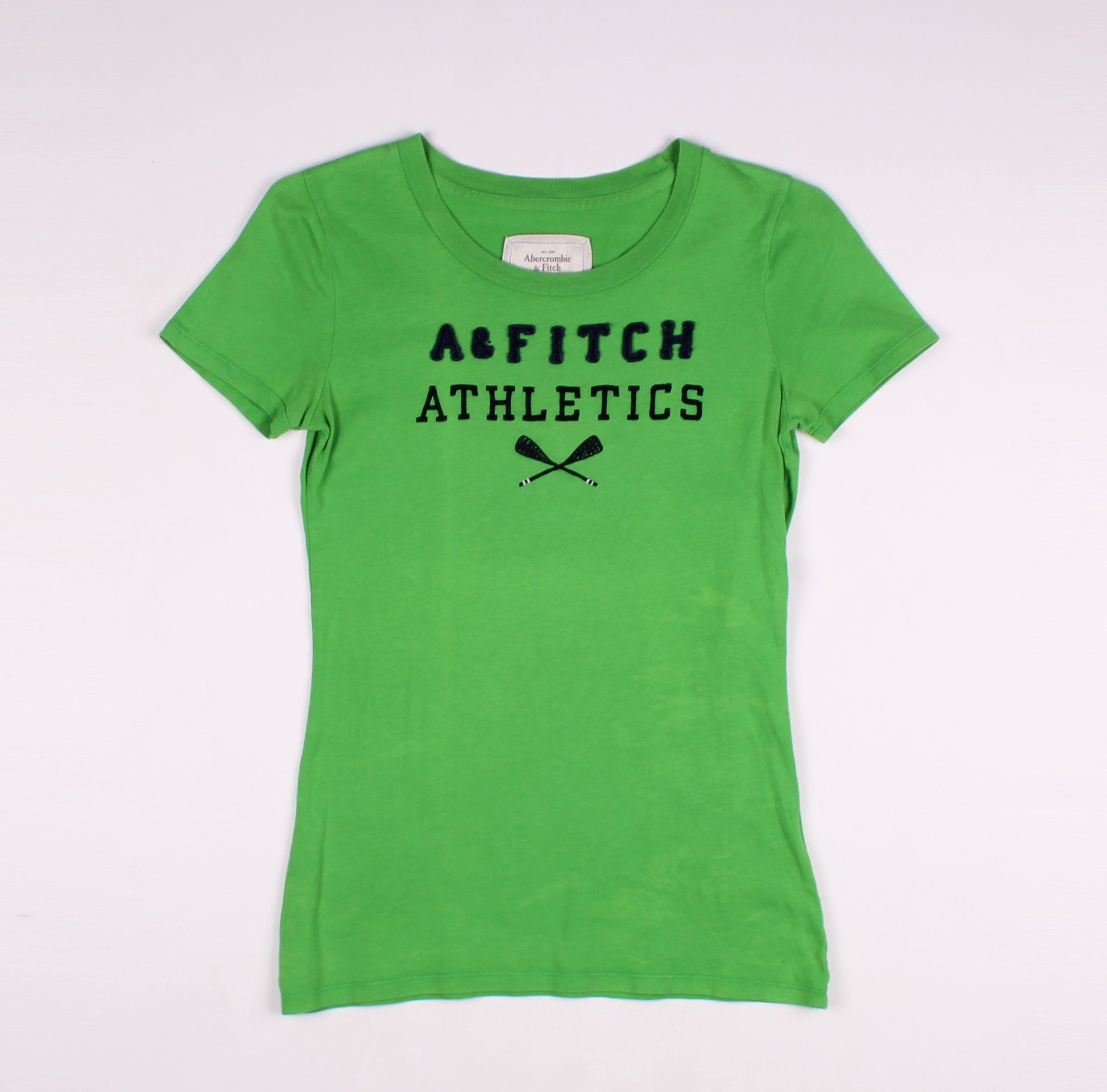 Abercrombie & Fitch × Vintage Abercrombie & Fitch Y2K Logo Short Sleeve T-shirt Size S / US 4 / IT 40 - 3 Thumbnail