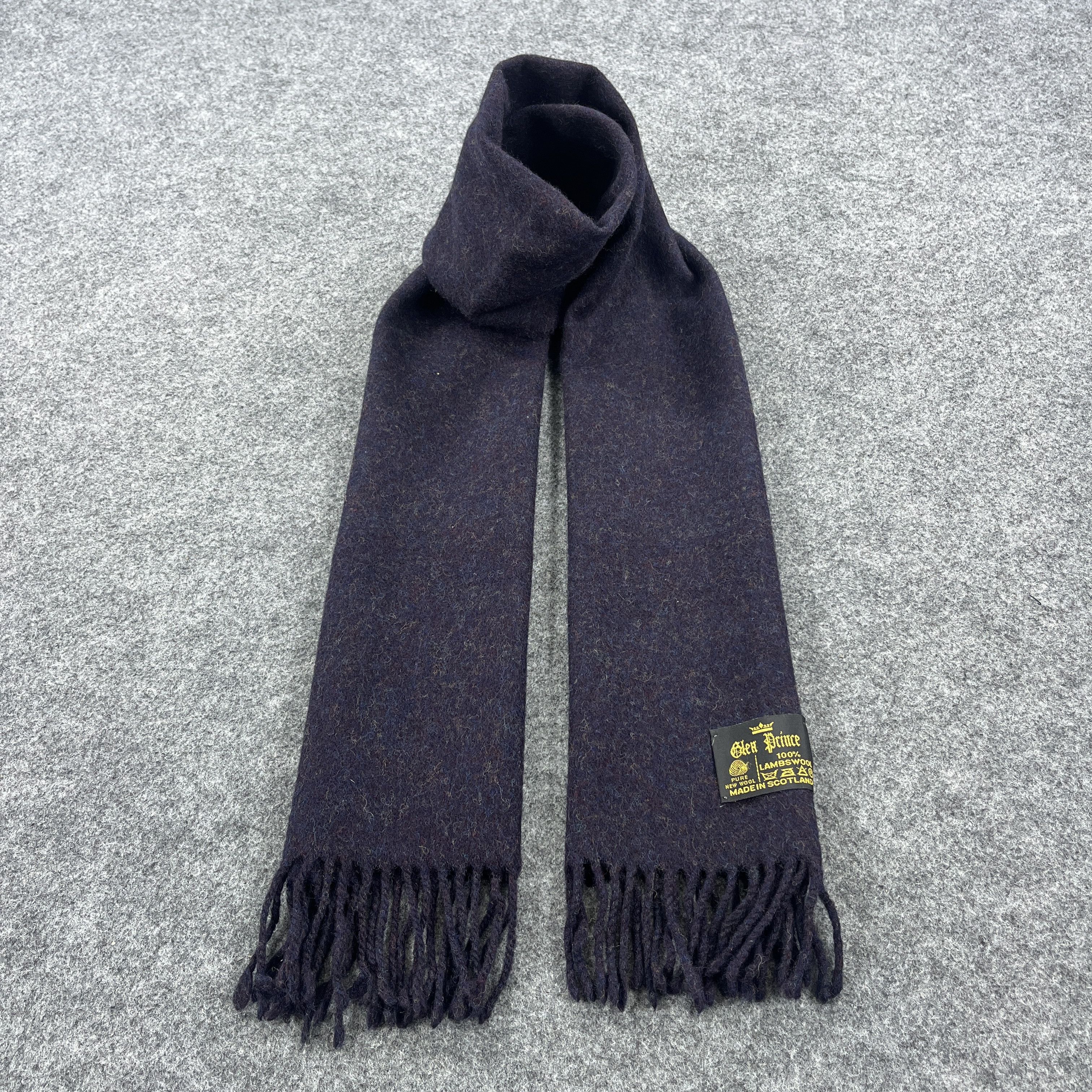 Vintage Glen Prince Scarf / Muffler / Neckwear K076 Size ONE SIZE - 4 Thumbnail