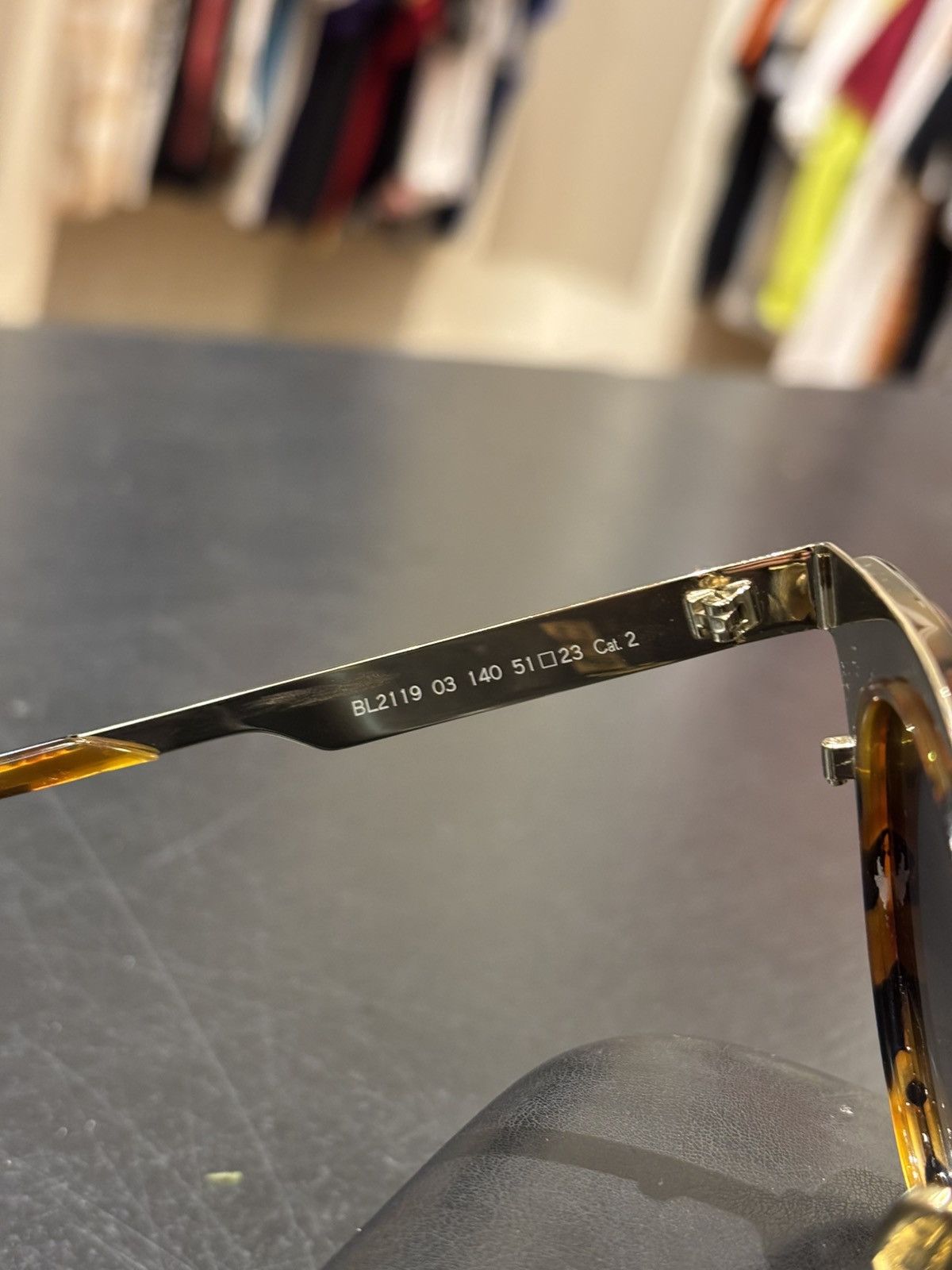 Balmain Balmain B-Eye Cat Eye Sunglasses Size ONE SIZE - 5 Thumbnail