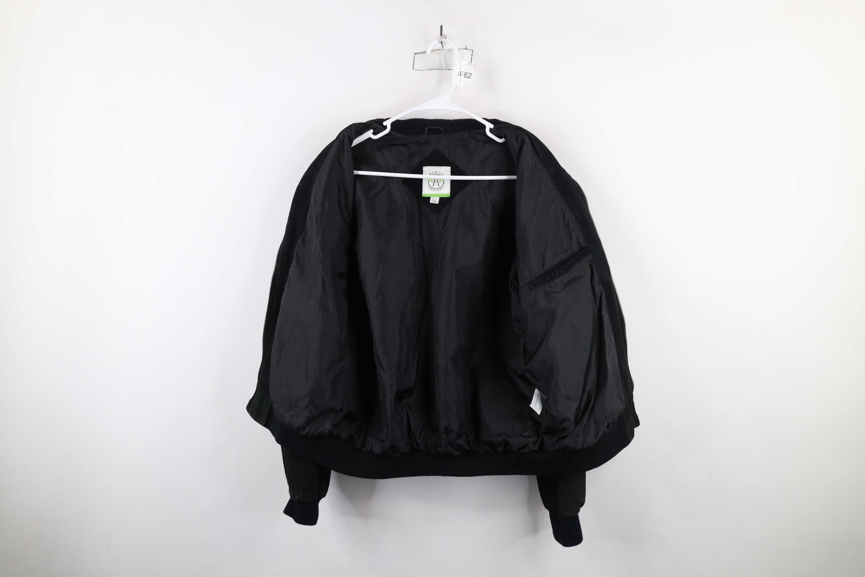 Vintage Vintage 80s 90s Streetwear Leather Cafe Racer Bomber Jacket Size US L / EU 52-54 / 3 - 9 Thumbnail