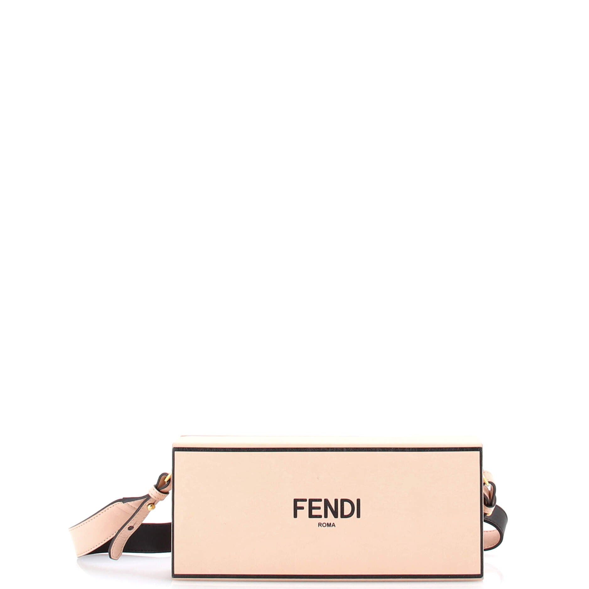 Fendi Logo Horizontal Box Crossbody Bag Size ONE SIZE - 1 Thumbnail