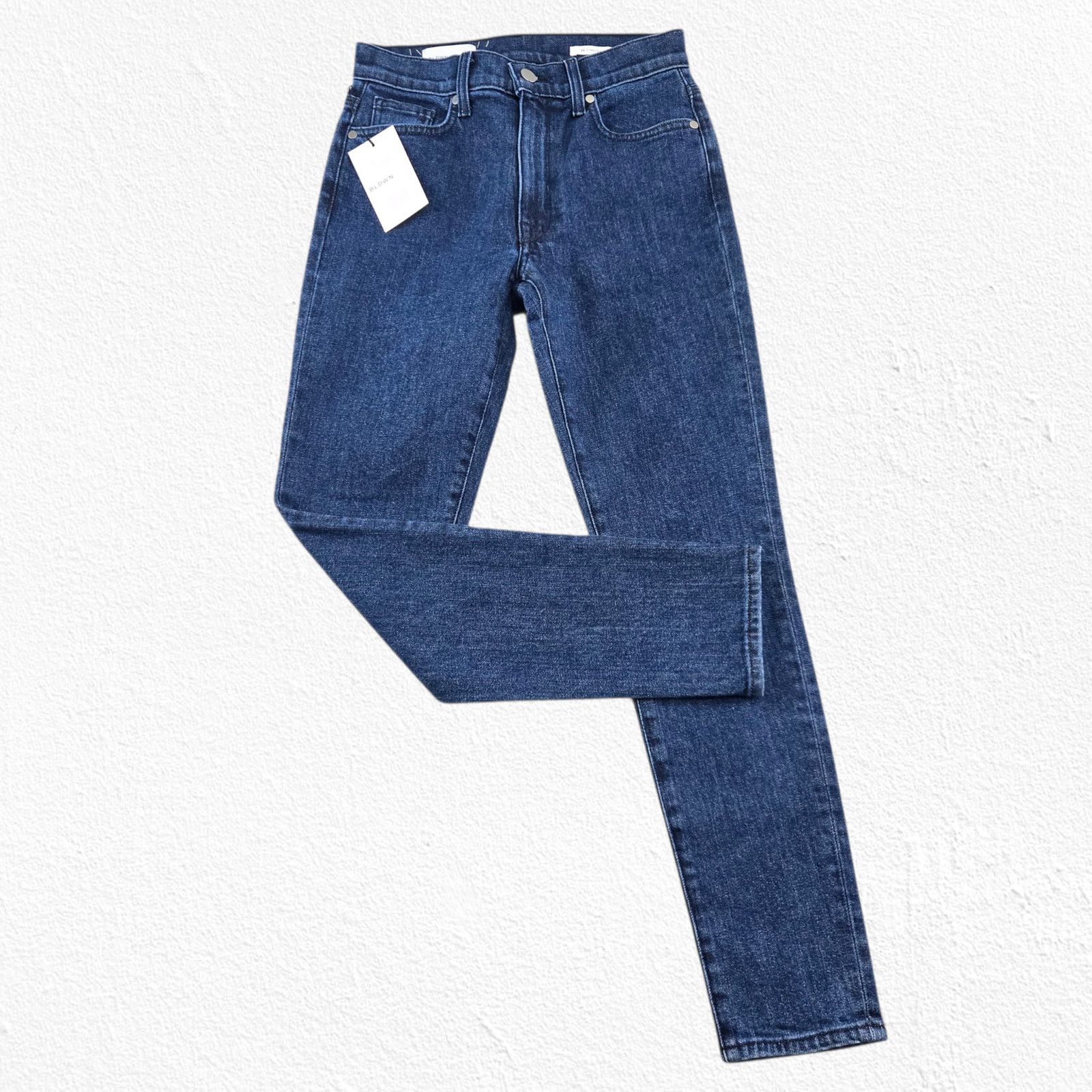 Other BLDWN Dark Wash Aura Cropped Ankle Skinny Jeans Size 24 Size 24" / US 00 / IT 34 - 11 Thumbnail