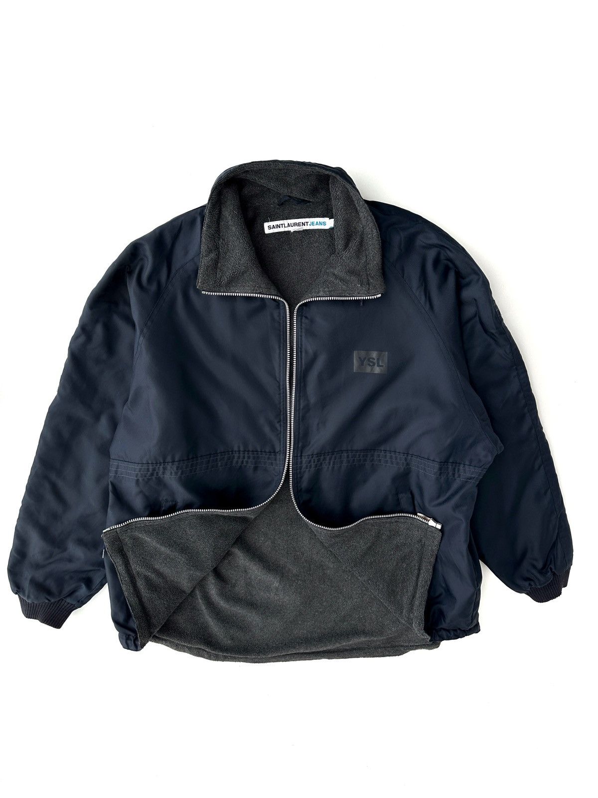 Yves Saint Laurent Yves Saint Laurent Jeans Jacket YSL Vintage Size US L / EU 52-54 / 3 - 7 Thumbnail