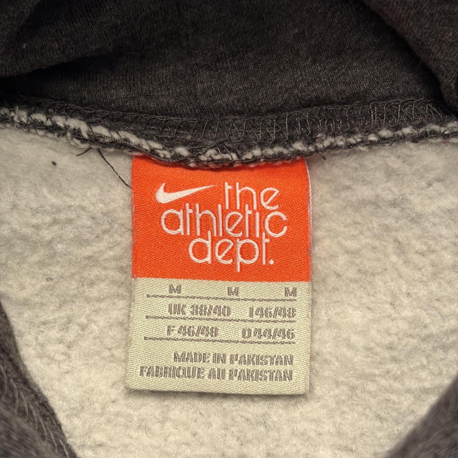 Nike Nike Hoodie Sweatshirt Medium Gray Fleece Pullover Pocket Size US M / EU 48-50 / 2 - 7 Thumbnail