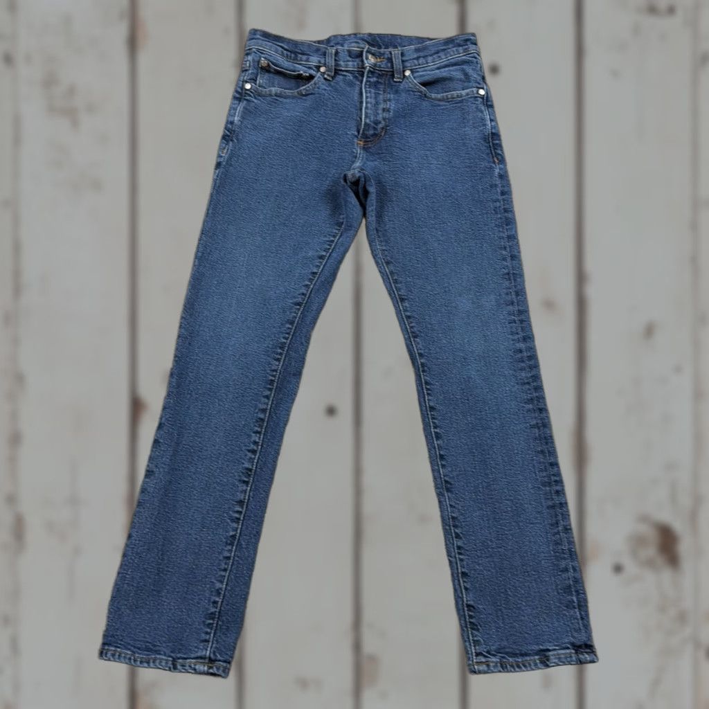 Brooks Brothers Brooks Brothers Jeans Men 30 Slim Straight Denim Dark Wash Stretch 28x30 Blue Cotton Blend Regular Inseam 30 Mens Jeans Size US 30 / EU 46 - 1 Thumbnail