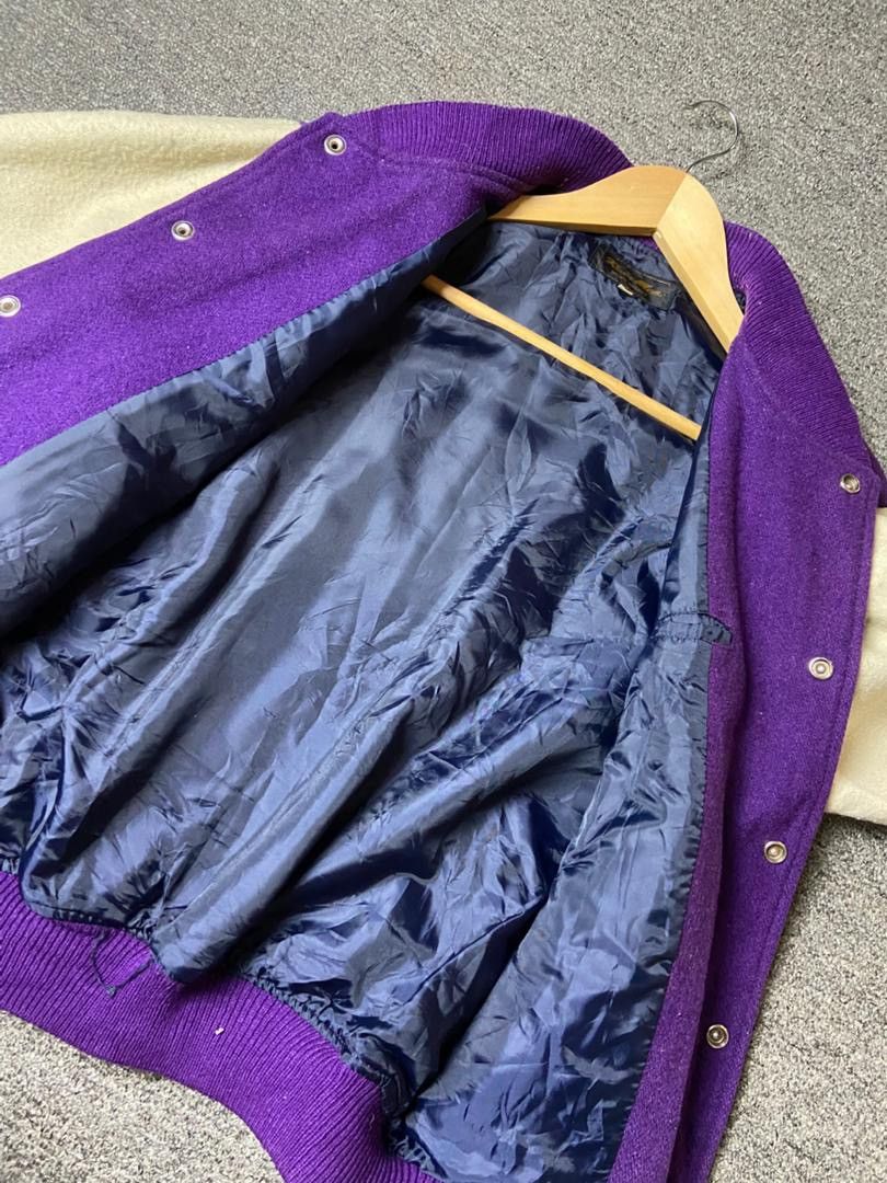 Japanese Brand Rois Mou Brand Wool Varsity Jacket (178) Size US M / EU 48-50 / 2 - 5 Thumbnail