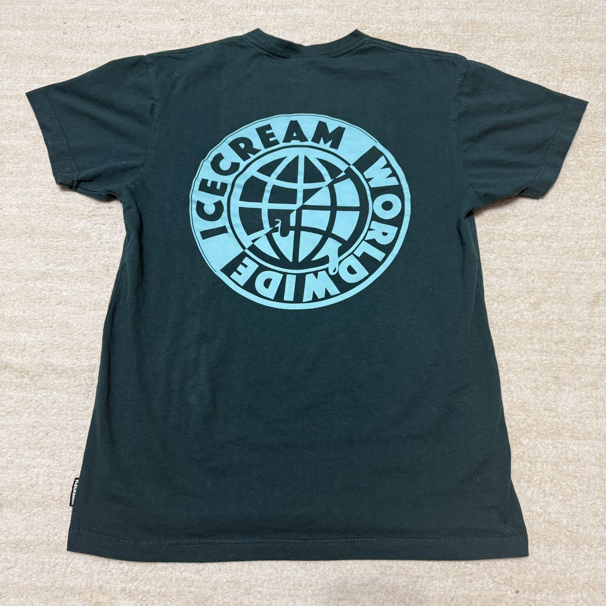 Icecream Ice Cream x Billionaire Boys T-shirt Worldwide Earth Green Size US S / EU 44-46 / 1 - 1 Thumbnail
