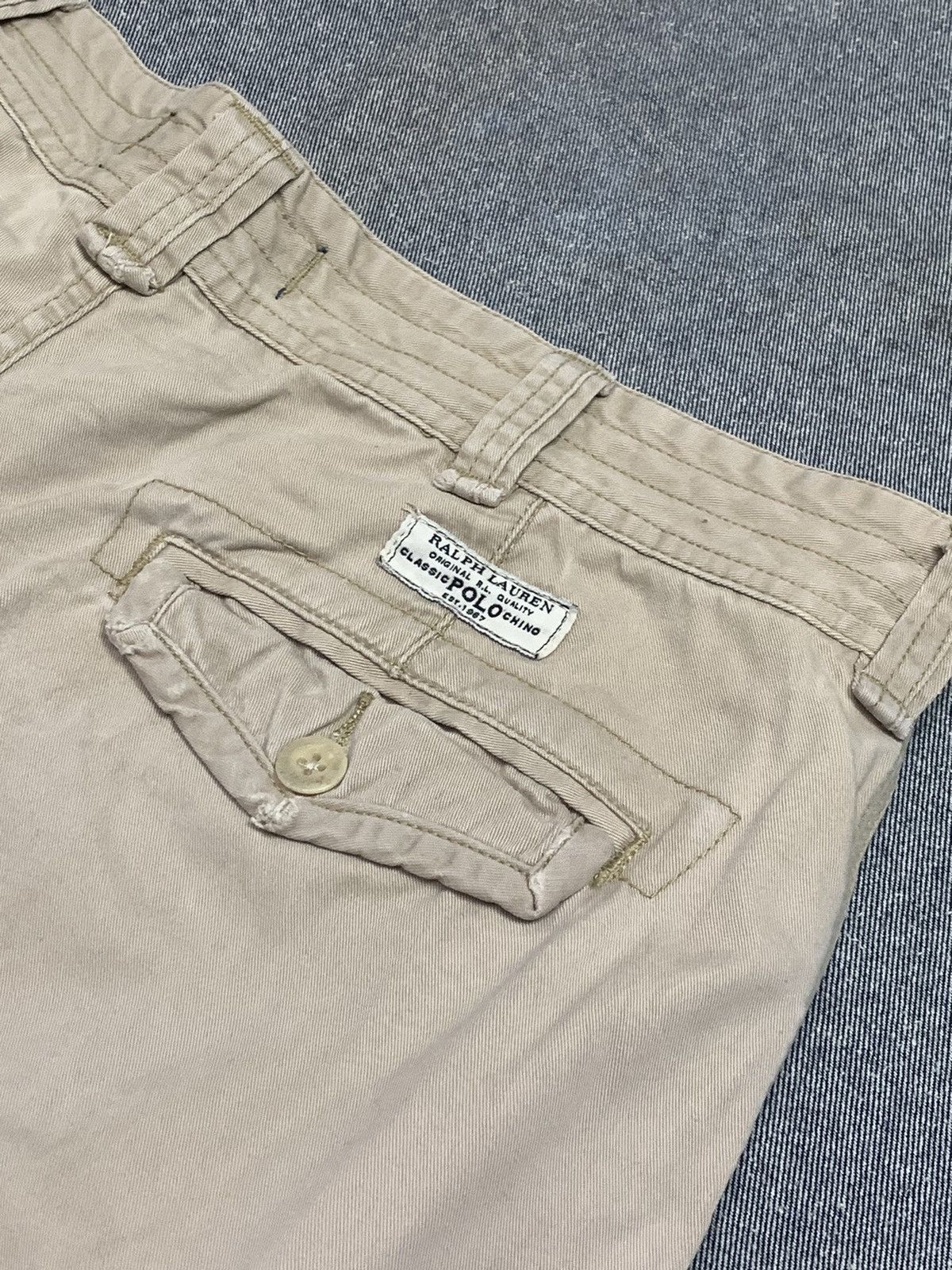 Polo Ralph Lauren × Vintage Ralph Lauren classic Polo Chino Cargo Pants Size US 36 / EU 52 - 7 Thumbnail