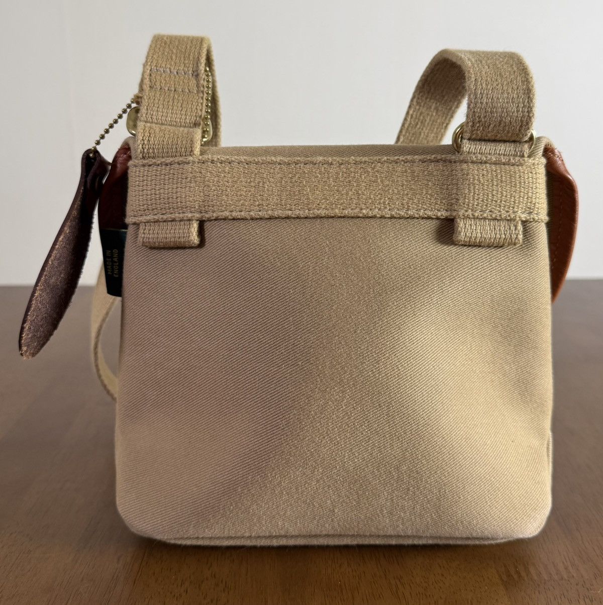 Other Brady Avon Mini Canvas Leather Shoulder Bag Khaki Size ONE SIZE - 2 Thumbnail