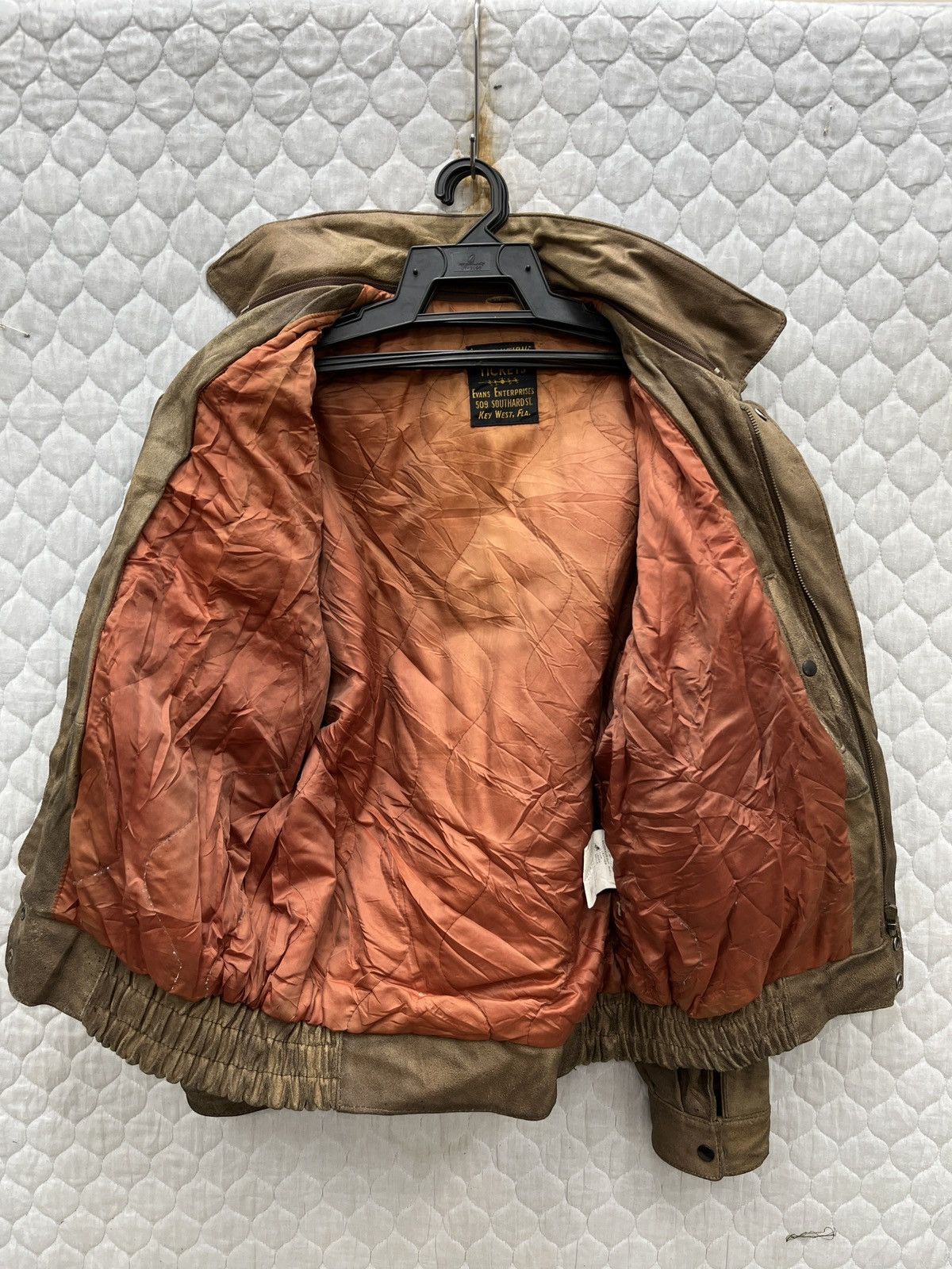 Genuine Leather 🔥🔥🔥STEALS VTG EVANS ENTERPRISE LEATHER JACKET Size US M / EU 48-50 / 2 - 5 Thumbnail