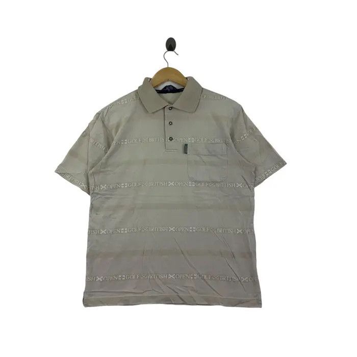 Mizuno Vintage MIZUNO BRITISH OPEN Golf Monogram Polo Tee Shirt Size US M / EU 48-50 / 2 - 1 Thumbnail