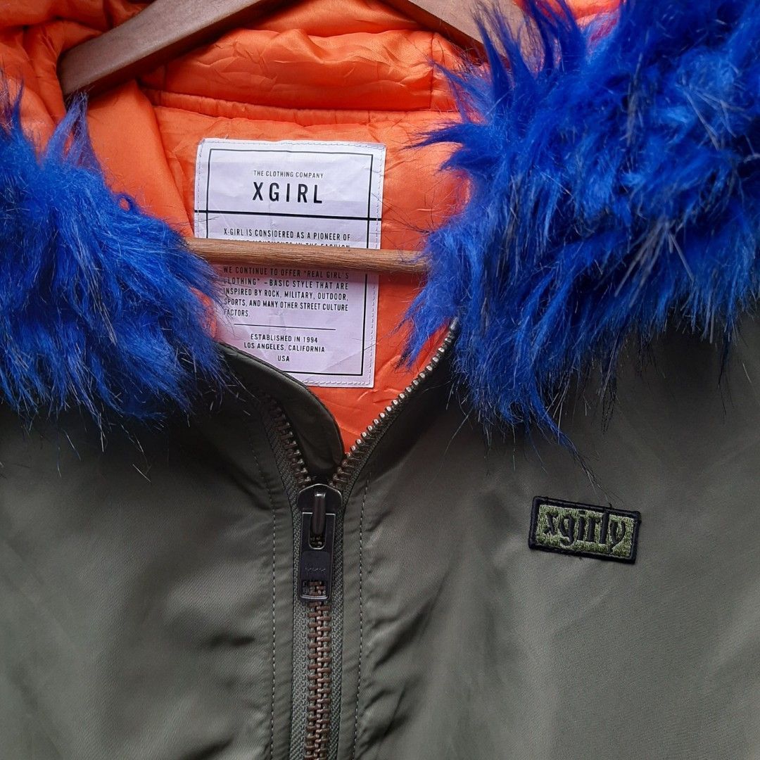If Six Was Nine × Japanese Brand × Le Grande Bleu (L.G.B.) X girl Bomber furjacket Size US L / EU 52-54 / 3 - 4 Thumbnail