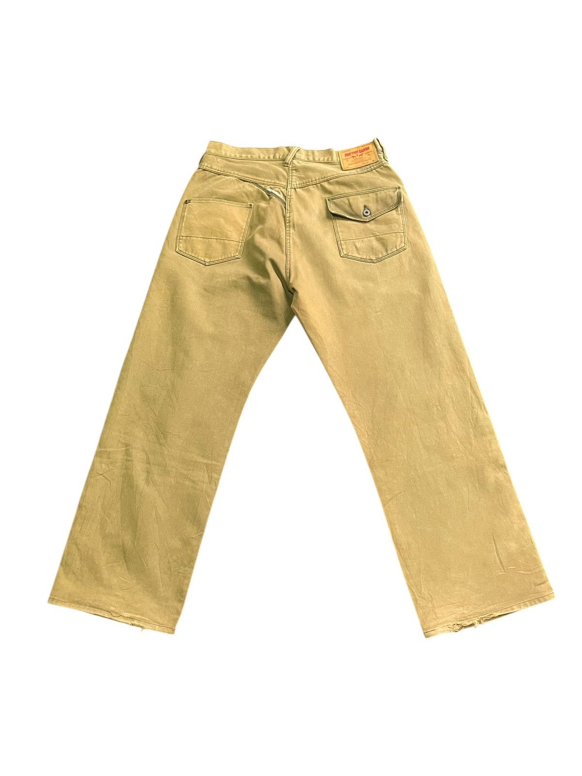 Designer × Vintage Vintage One True Saxon Denim Size US 34 / EU 50 - 7 Thumbnail
