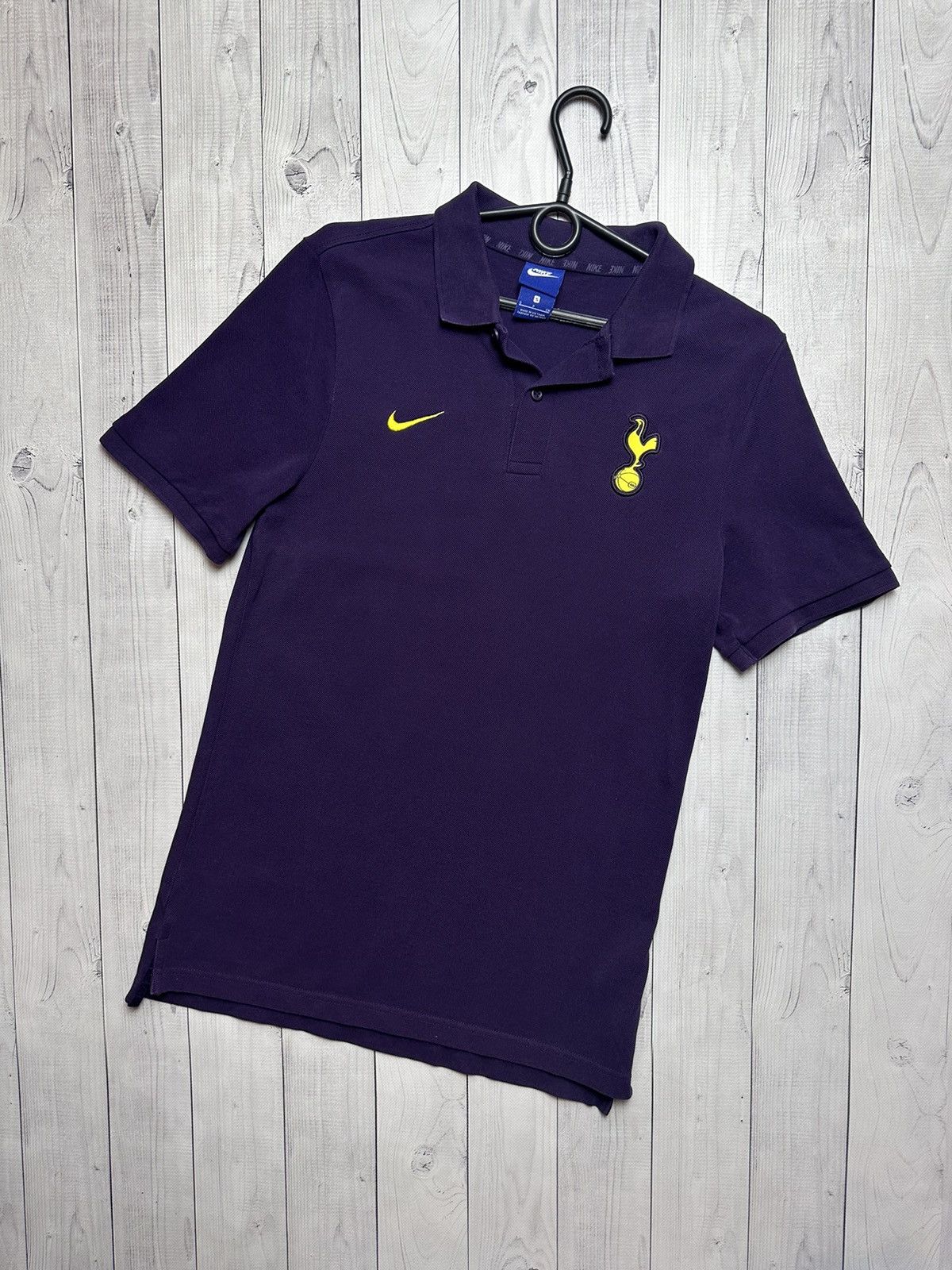 Nike × Vintage Vintage Nike Tottenham Spurs polo purple size S Size US S / EU 44-46 / 1 - 1 Thumbnail