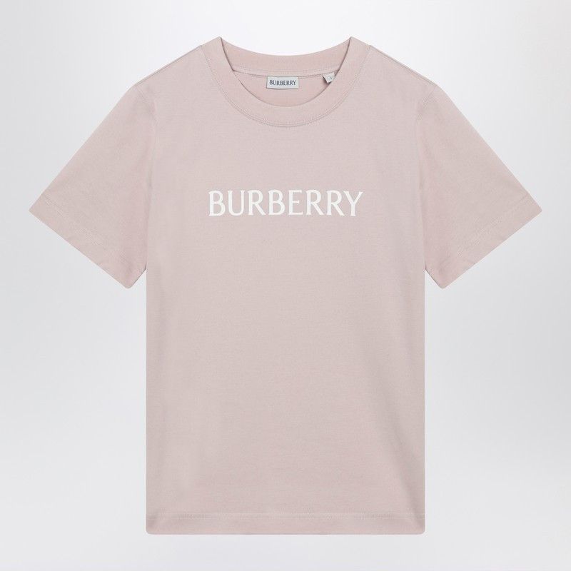 Burberry Light Pink Cotton T-Shirt