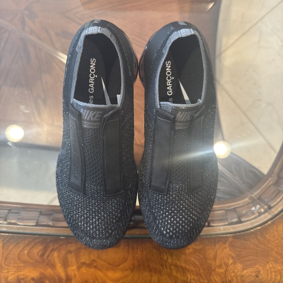 Comme des Garcons × Nike Nike Vapormax CDG Size 4.5 M/6 W - Brand New Size US 6 / IT 36 - 8 Thumbnail