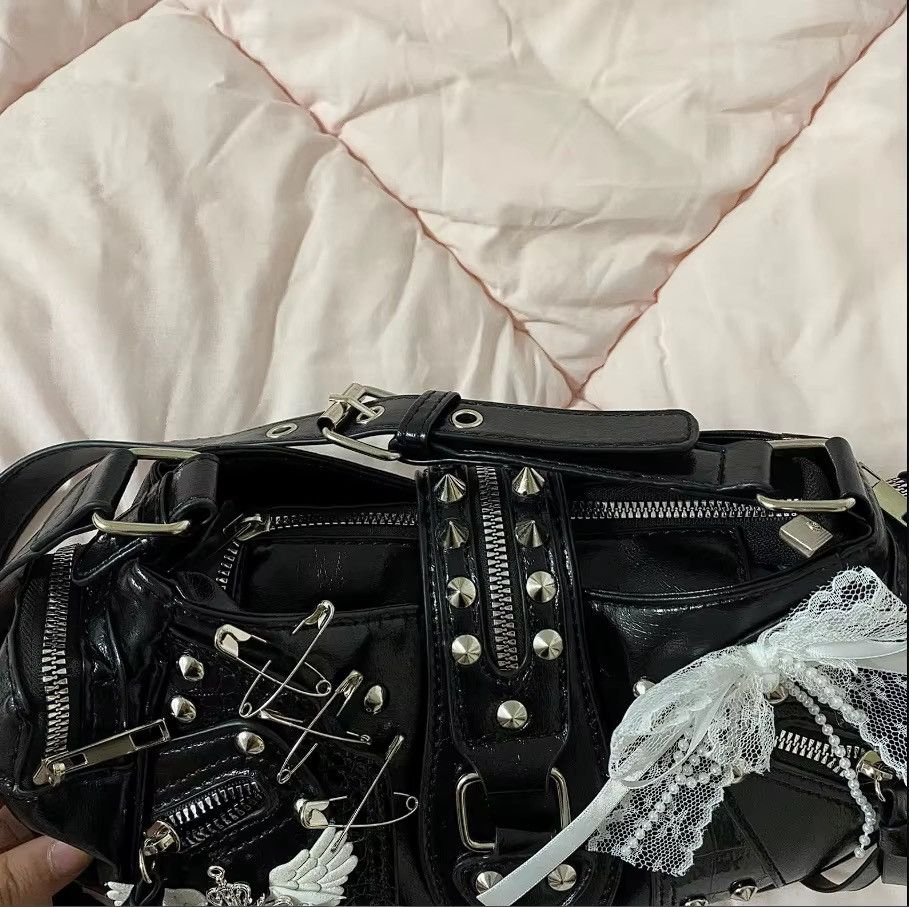 Other Handmade Punk Rivet Underarm Bag – Already Customized Size ONE SIZE - 5 Thumbnail