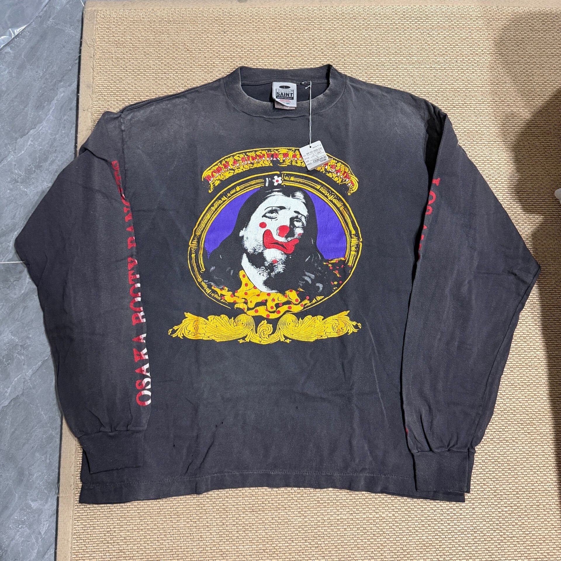 Saint Michael Saint Michael Born Raised Heavyweight Long Sleeve Size US L / EU 52-54 / 3 - 1 Thumbnail