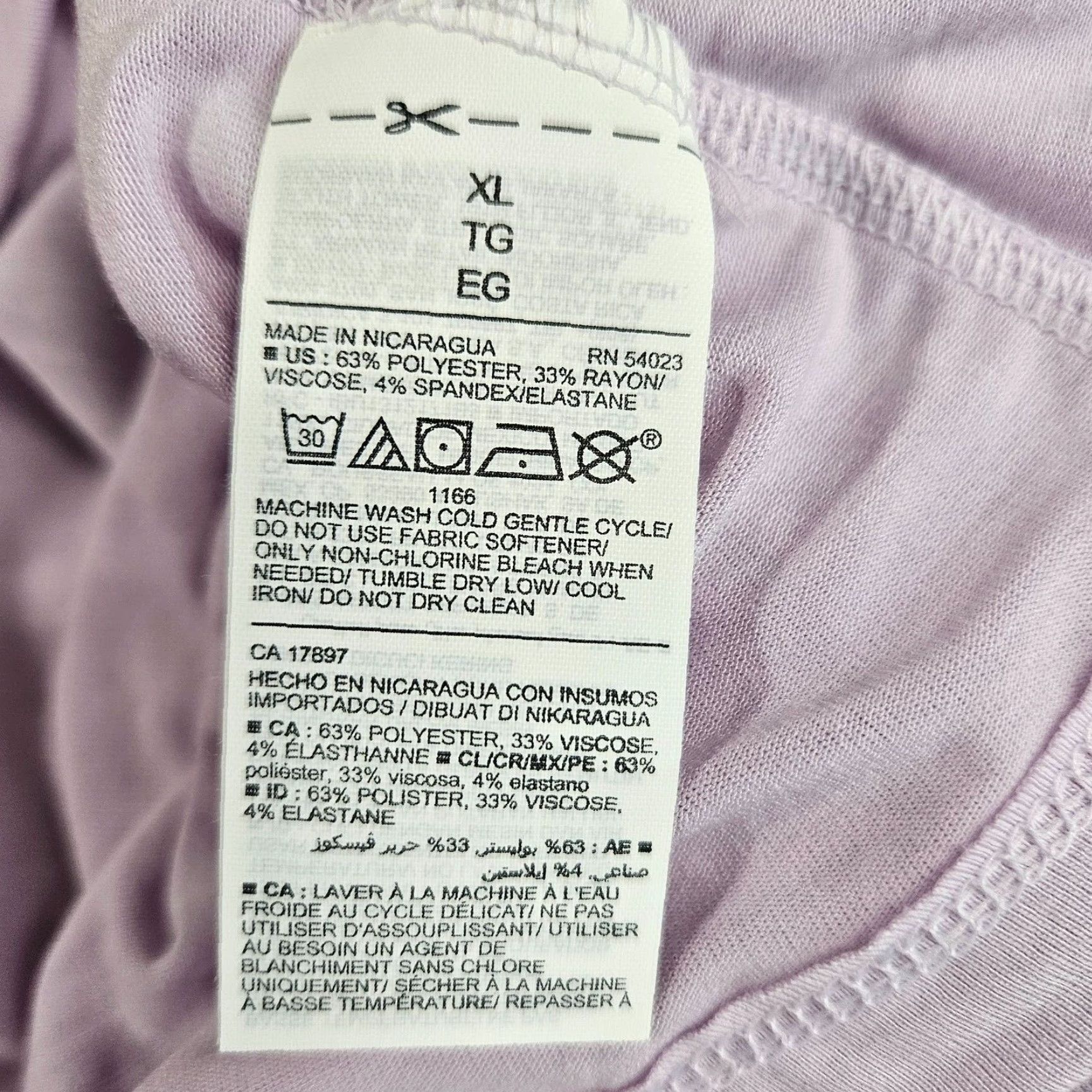 Old Navy Old Navy Active Womens Tank Top Solid Purple Racerback Rayon Blend Tank XL Purple Racerback Activewear Womens 2000s style Size XL / US 12-14 / IT 48-50 - 5 Thumbnail