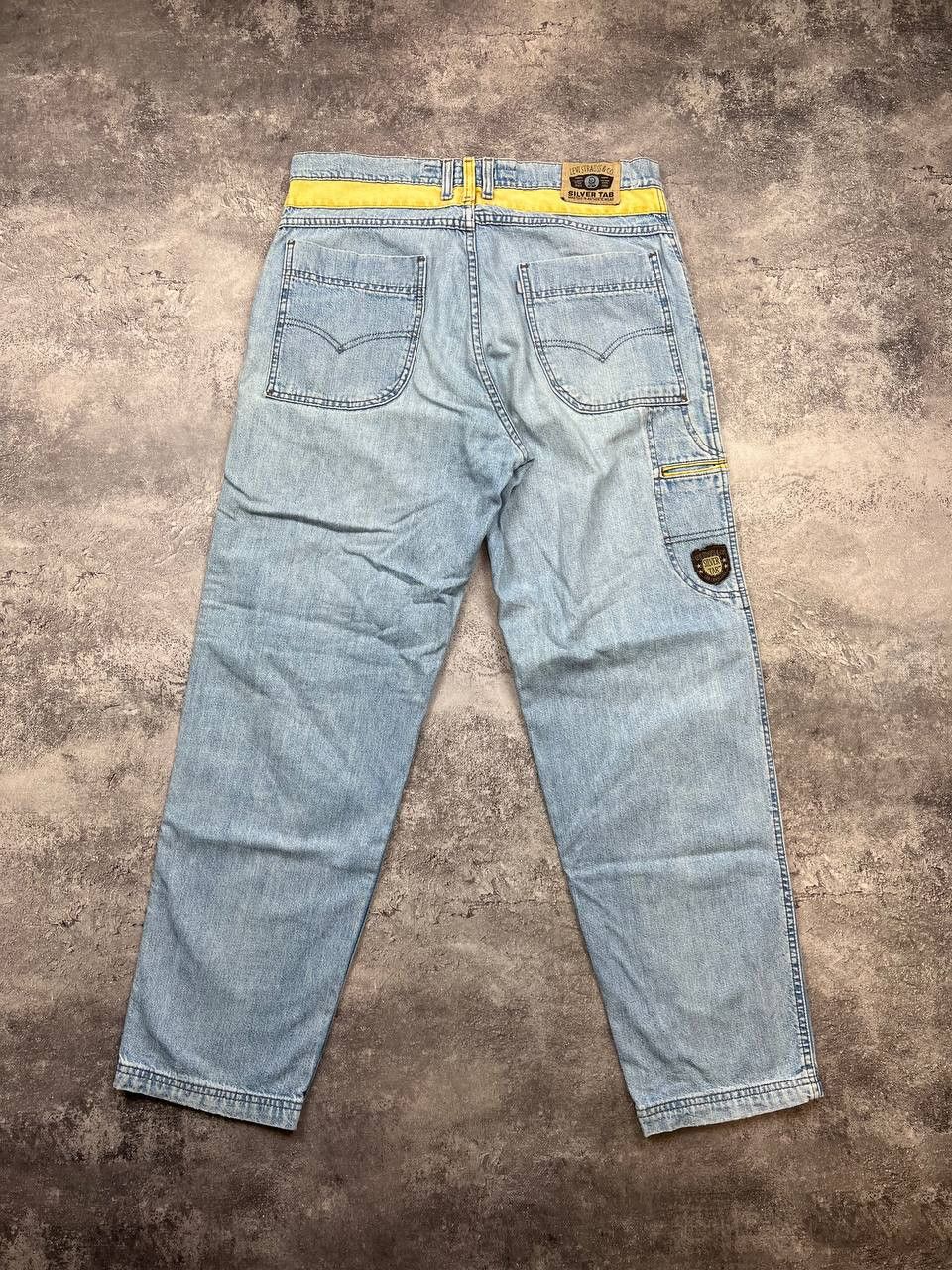 90s Vintage Levi's Silver Tab Loose Fit Denim Jeans