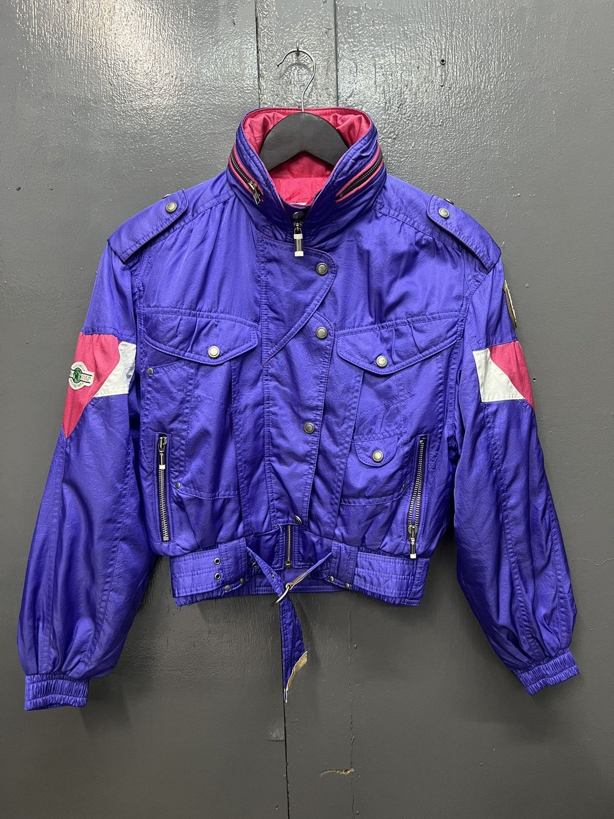 image of Killy By Asics Skiwear Jacket in Purple, Women's (Size Small)