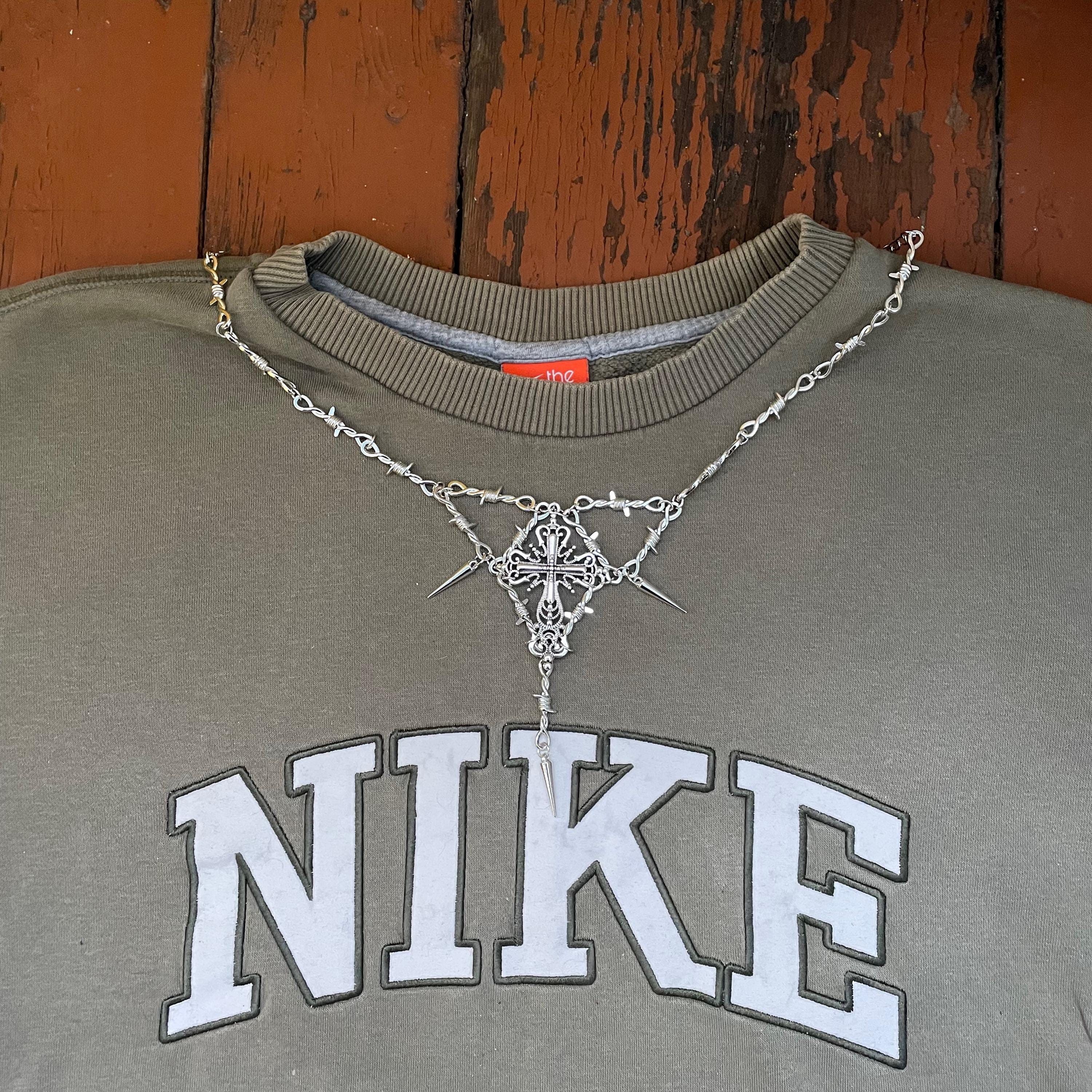 Other Goth Cross Necklace Grunge Punk Emo y2k alt opium Size ONE SIZE - 5 Thumbnail