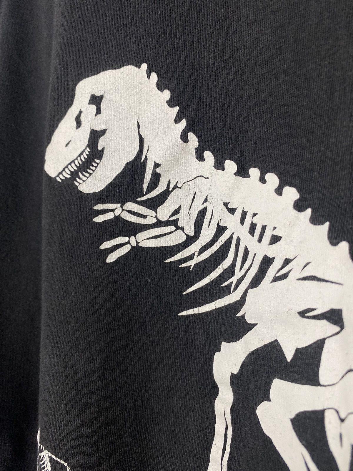 Band Tees × Japanese Brand × Vintage Vintage 90s Dinosaur Skeleton Royal City Tee Faded Size US XL / EU 56 / 4 - 3 Thumbnail