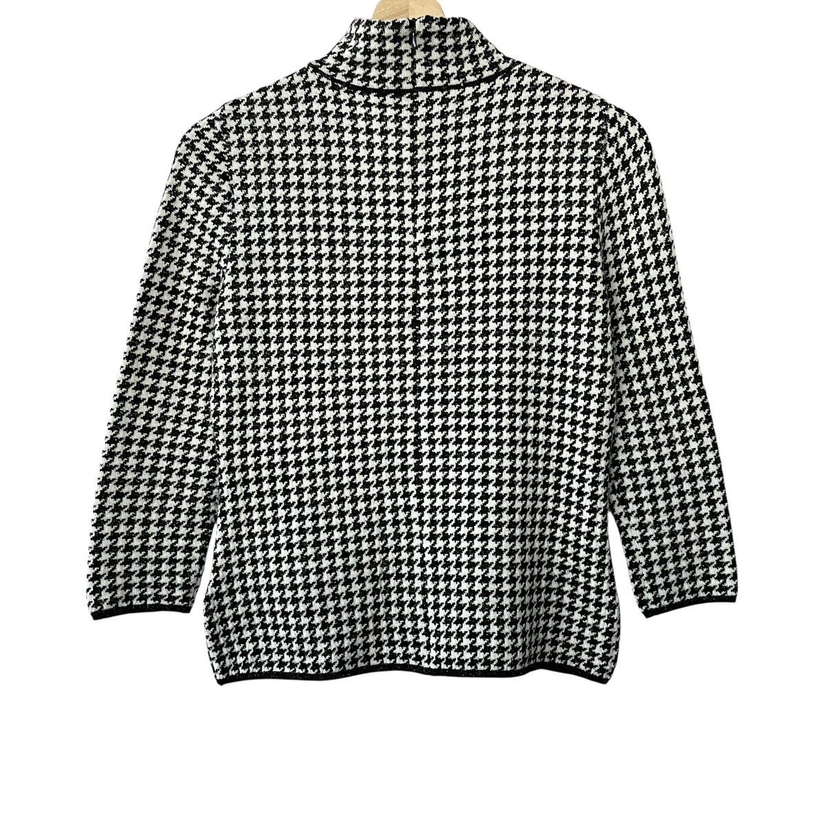Barneys New York Barneys New York Vintage Wool Houndstooth Top Size M / US 6-8 / IT 42-44 - 2 Thumbnail