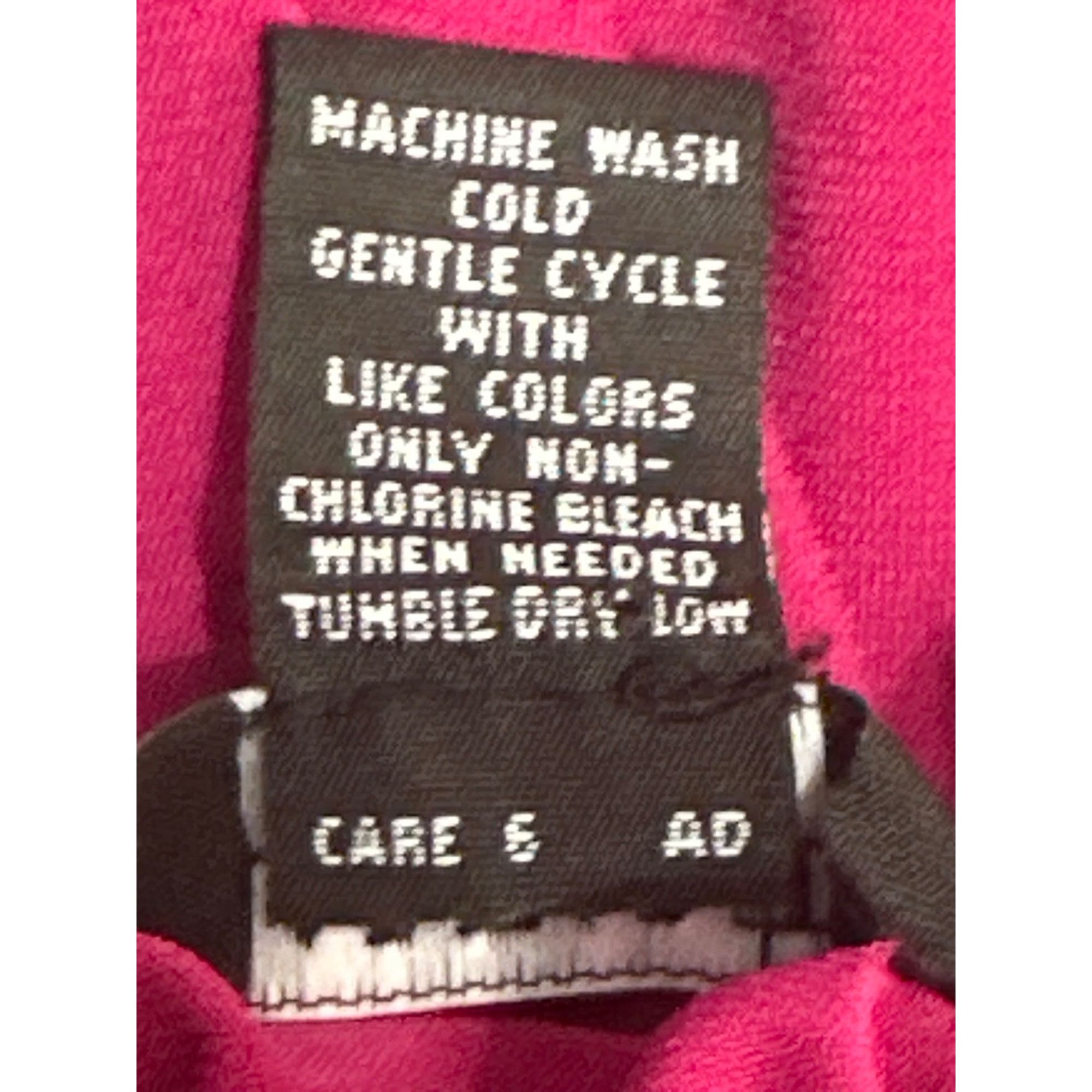 Alfani Alfani Petites PS Fuchsia Pink Mock Turtleneck Stretch Short Size S / US 4 / IT 40 - 12 Thumbnail