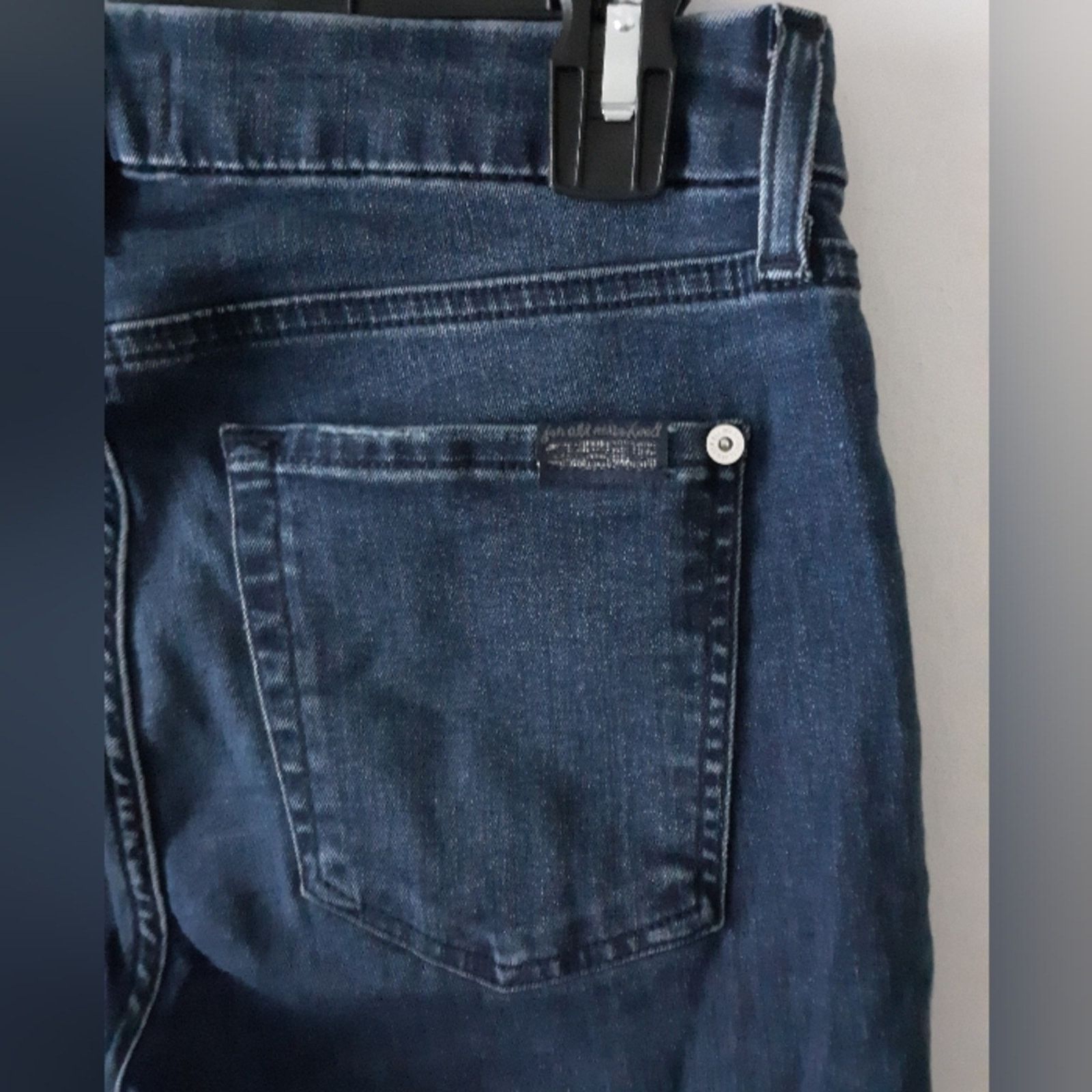 7 For All Mankind 7 For All Mankind Blair Skinny Ankle Jeans Size 28" / US 6 / IT 42 - 3 Thumbnail