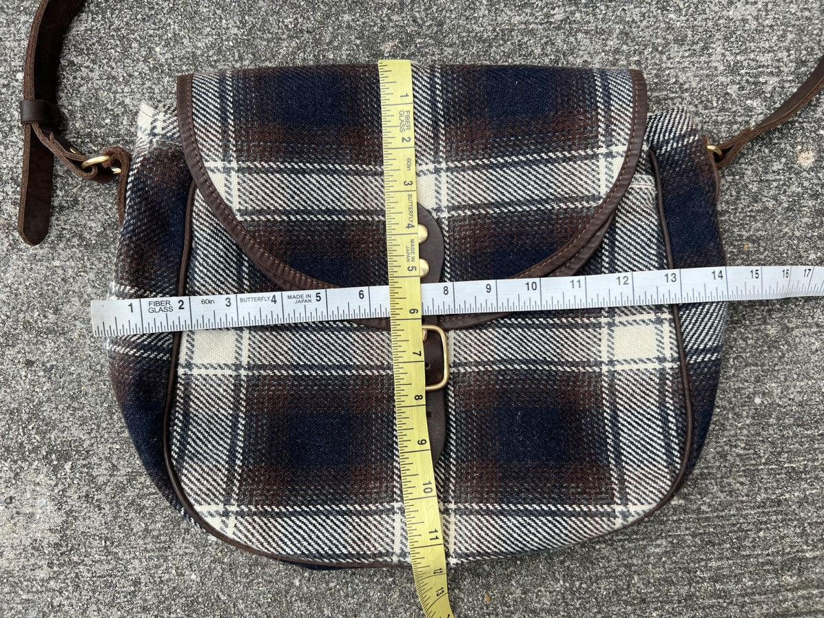 A.P.C. Vintage 2000s A.P.C. Shadow Plaid Sling Bag Size ONE SIZE - 24 Thumbnail
