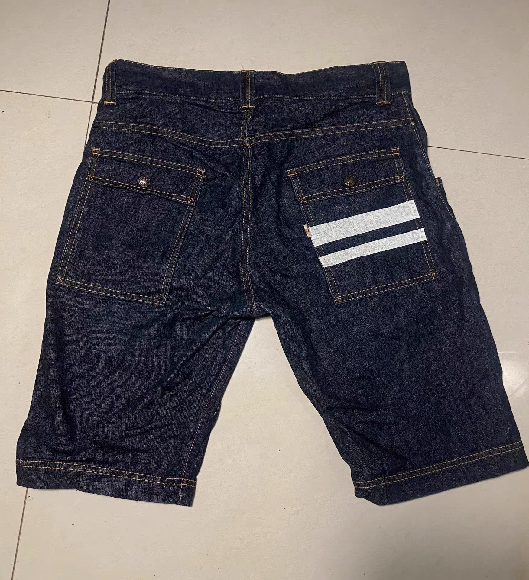 Momotaro Jeans Momotaro Jeans Heavyweight Denim Shorts K10 Size US 30 / EU 46 - 1 Thumbnail