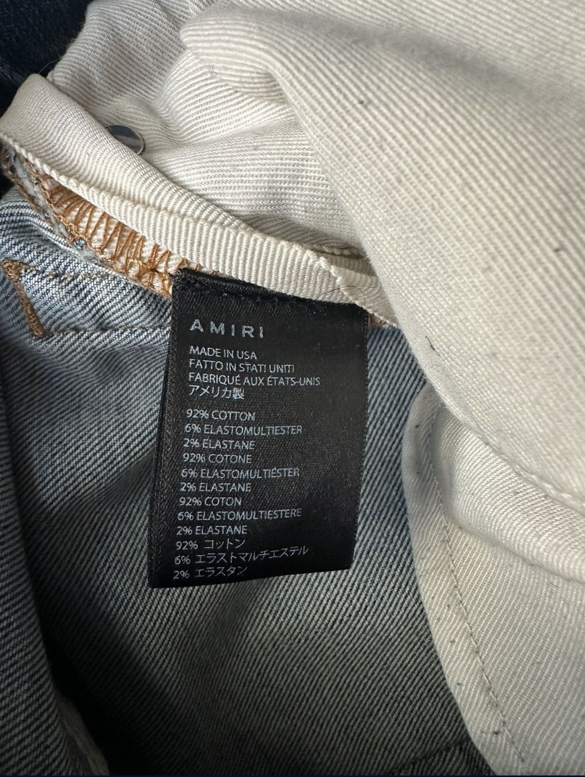 Amiri Amiri old english jean Size US 31 - 5 Thumbnail