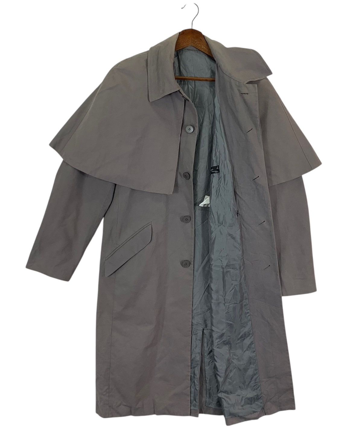 Vintage × agnes b. VINTAGE AGNES B HOMME PARIS OVERCOAT JACKET Size US S / EU 44-46 / 1 - 4 Thumbnail