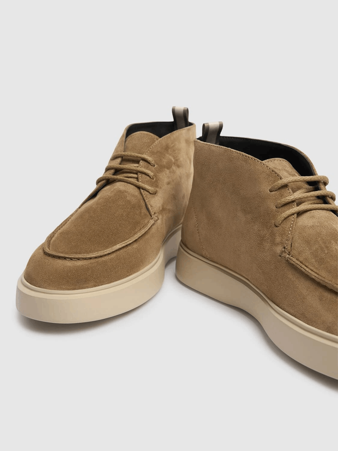Officine Creative OFFICINE CREATIVE Frame Beige Suede Boots New & Authentic Size US 5.5 / EU 38 - 3 Thumbnail