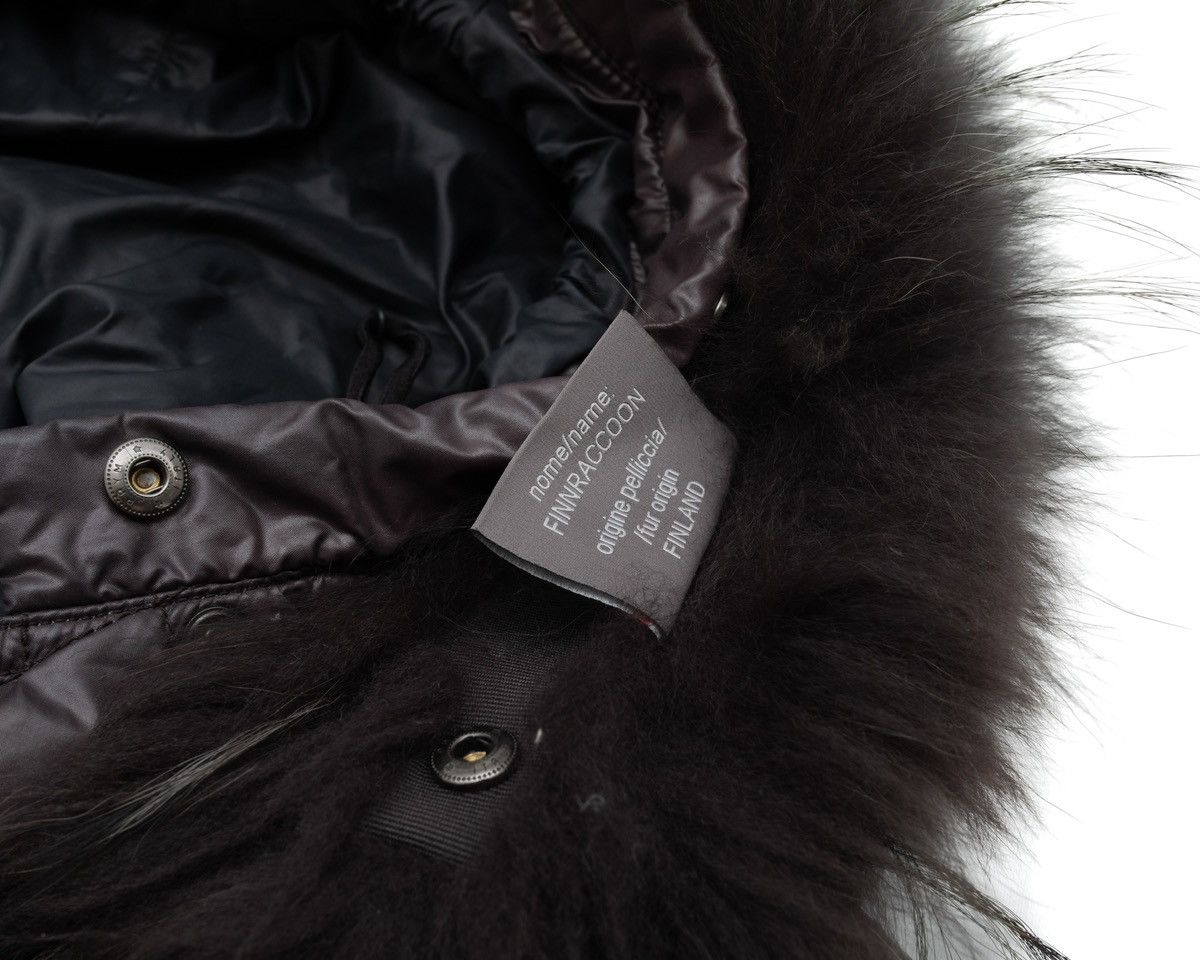 Duvetica DUVETICA Quilted Down Jacket with Fur Hood Trim Size S / US 4 / IT 40 - 6 Thumbnail