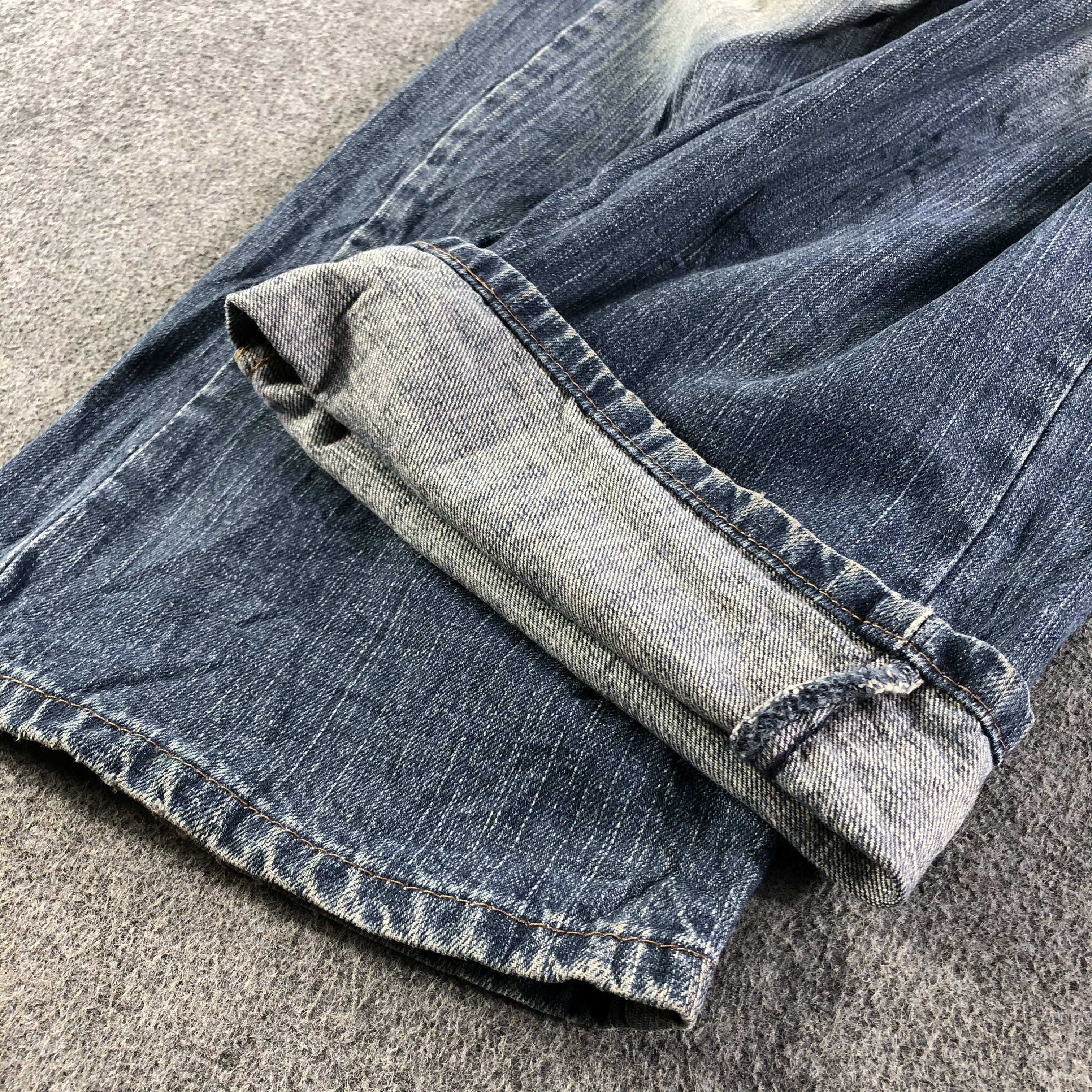 Levi's Vintage Blue Wash Levis 569 Jeans-J3122 Size US 42 / EU 58 - 6 Thumbnail