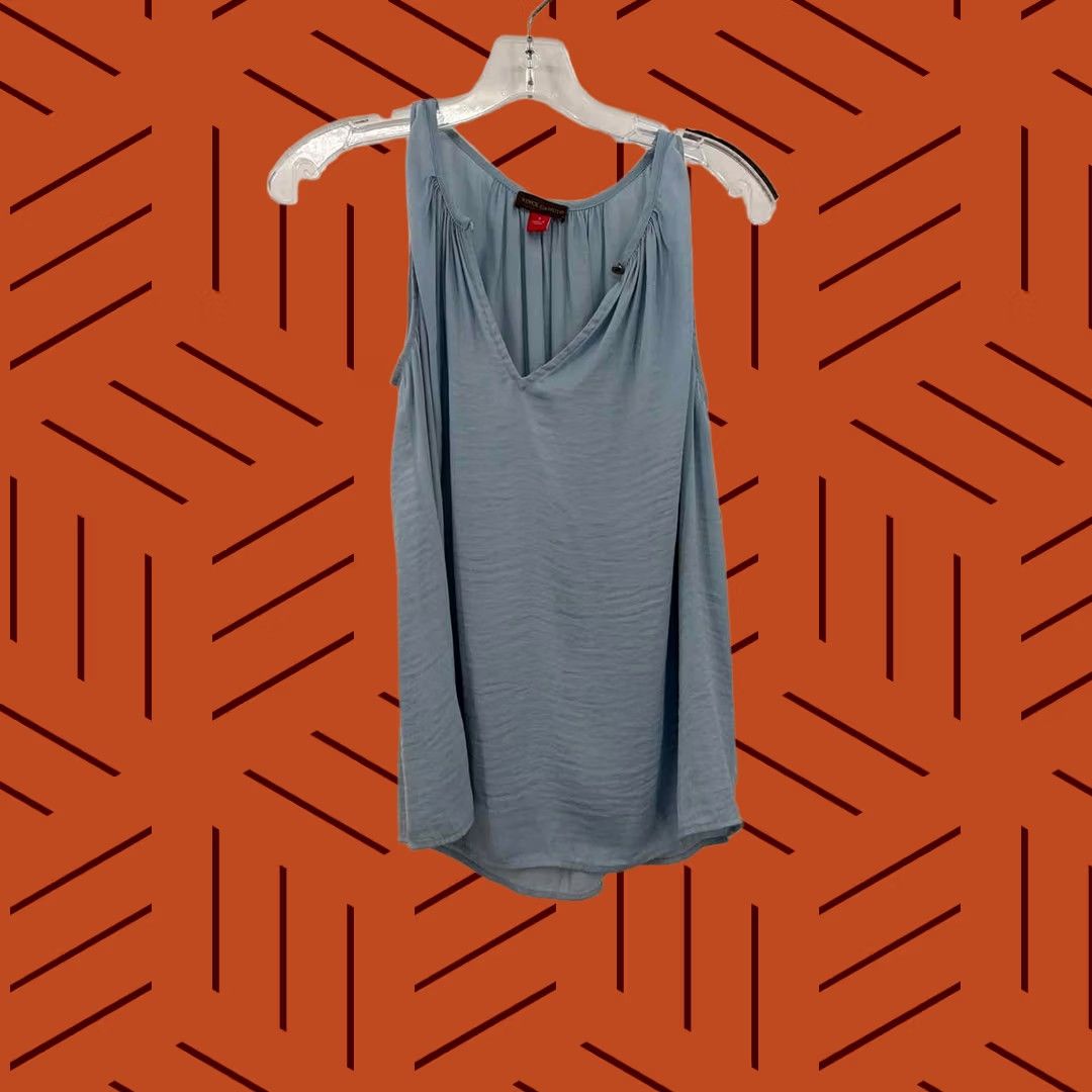 Vince Camuto Vince Camuto Blue Size Small Tank Top - Pre-Owned Size S / US 4 / IT 40 - 1 Thumbnail