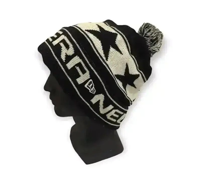 New Era New Era Fullprint Bobble Beanie Hat Size ONE SIZE - 1 Thumbnail