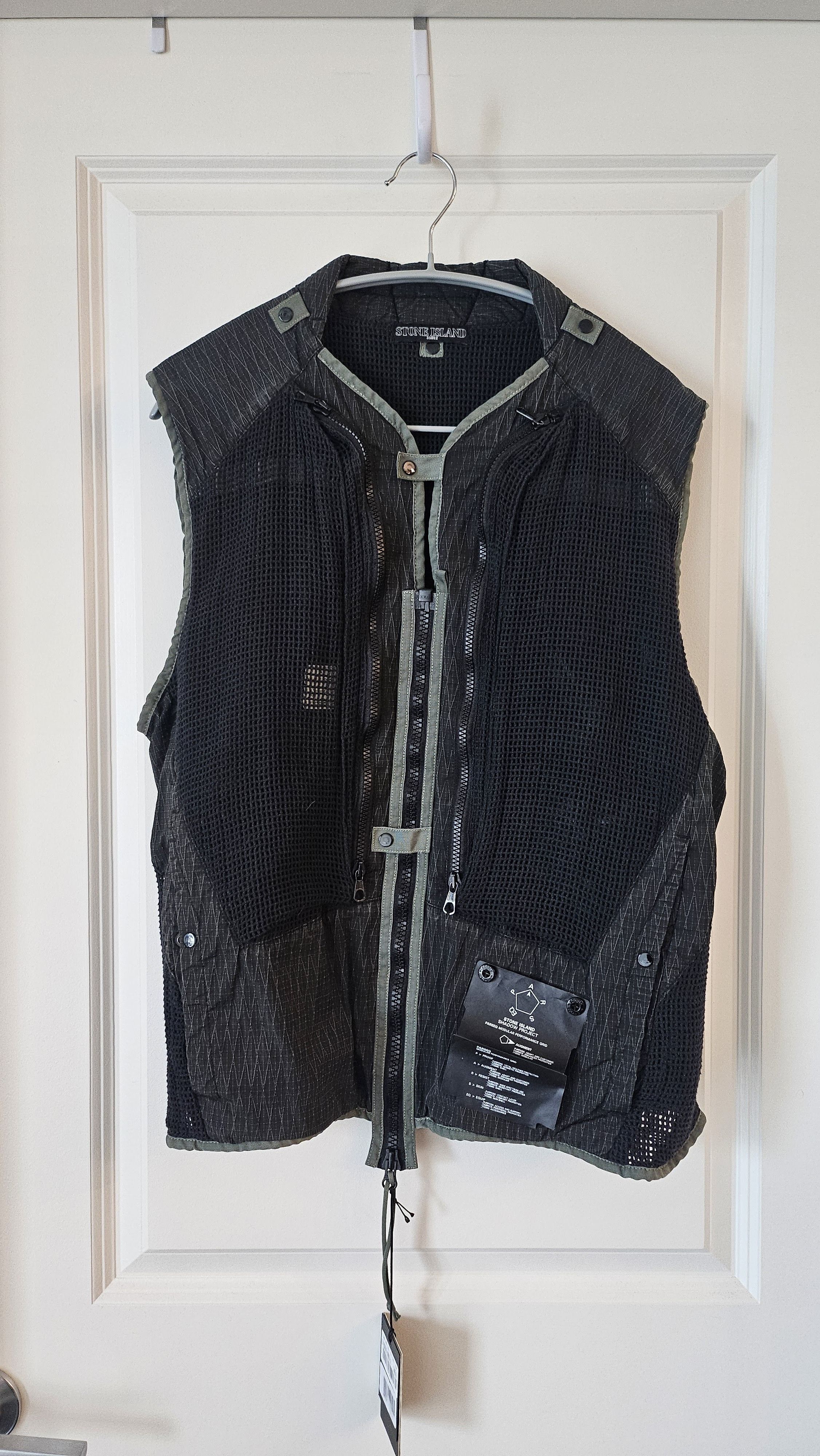 Stone Island Shadow Project Modular Array Vest x Acronym Size US L / EU 52-54 / 3 - 1 Thumbnail