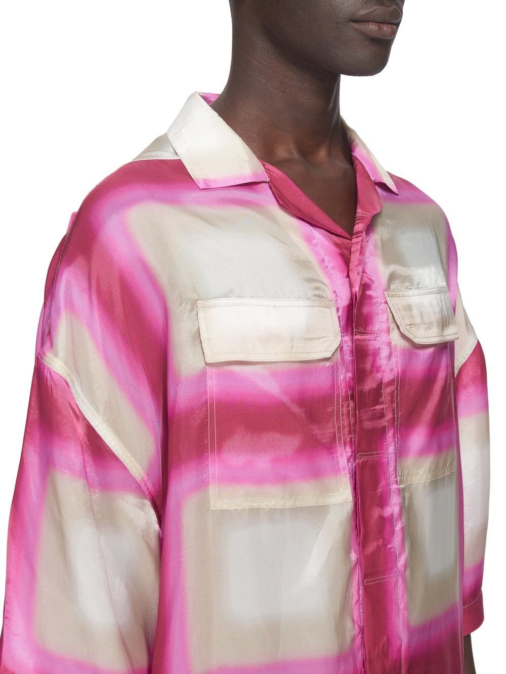 Rick Owens o1y0325 Patterned Shirt in Multicolor Size US S / EU 44-46 / 1 - 2 Thumbnail