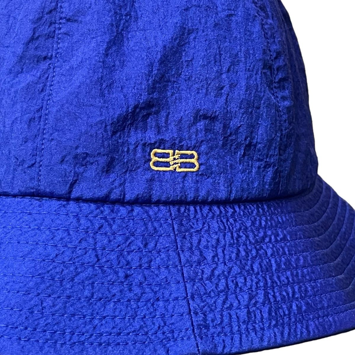 Balenciaga Vintage Balenciaga BB Embroidered Sports Bucket Hat Size ONE SIZE - 4 Thumbnail