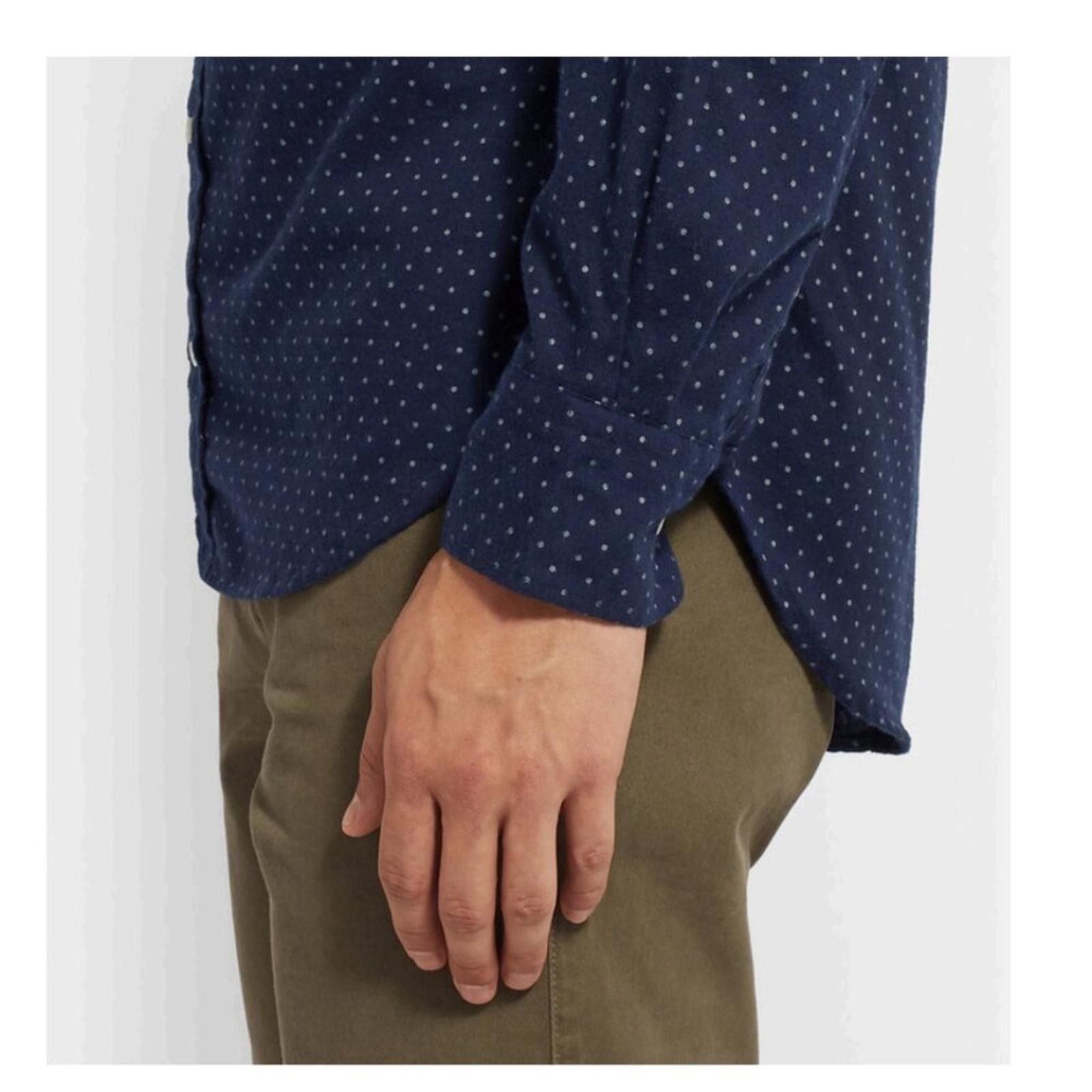 Other Vintage Gitman Bros Collar Polka Dot Cotton Flannel Shirt Size US XL / EU 56 / 4 - 4 Thumbnail