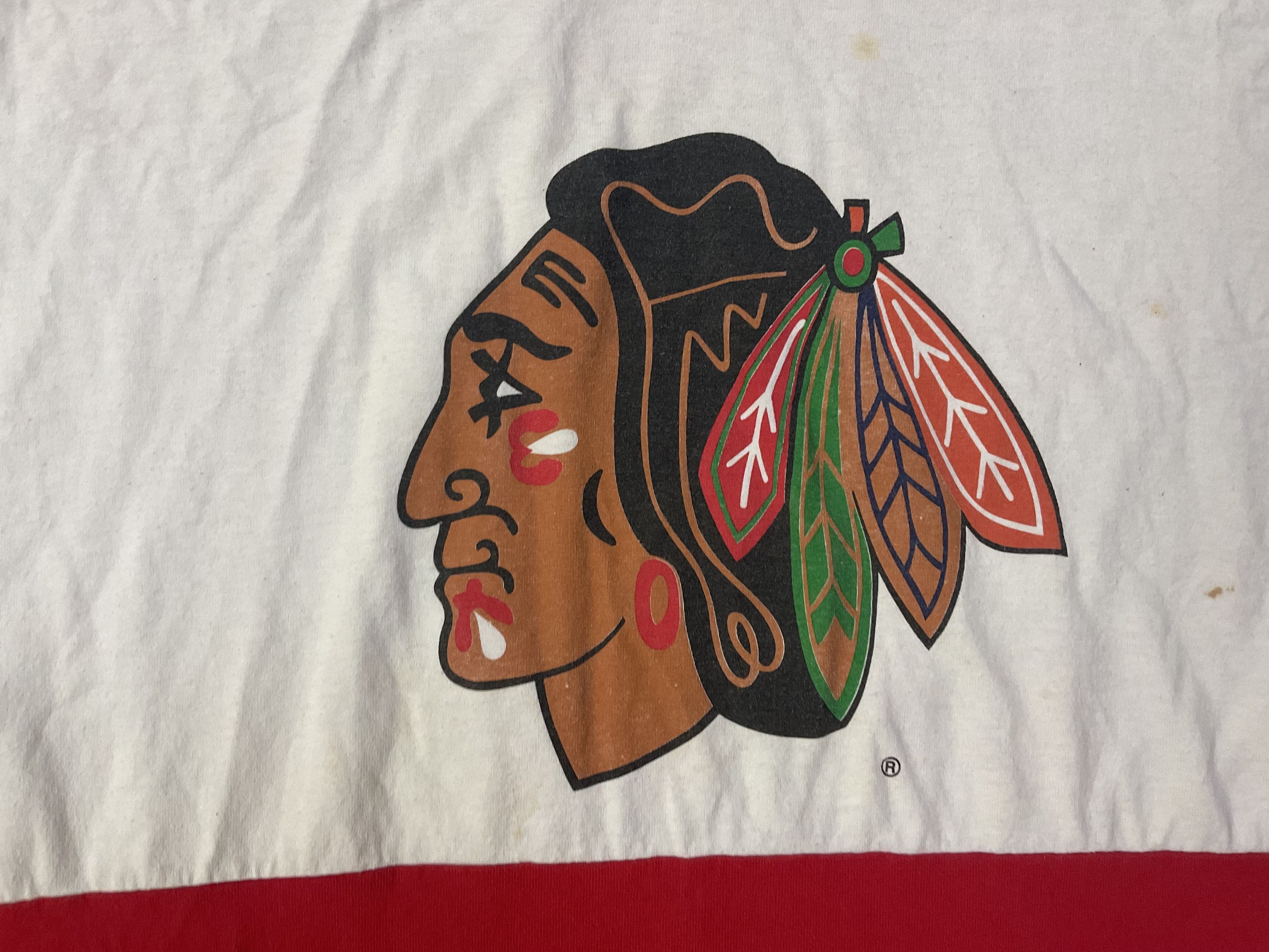 NHL Vintage 90s Chicago Blackhawks Ed Belfour #30 Jersey 3XL/4XL Size US XXL / EU 58 / 5 - 3 Thumbnail