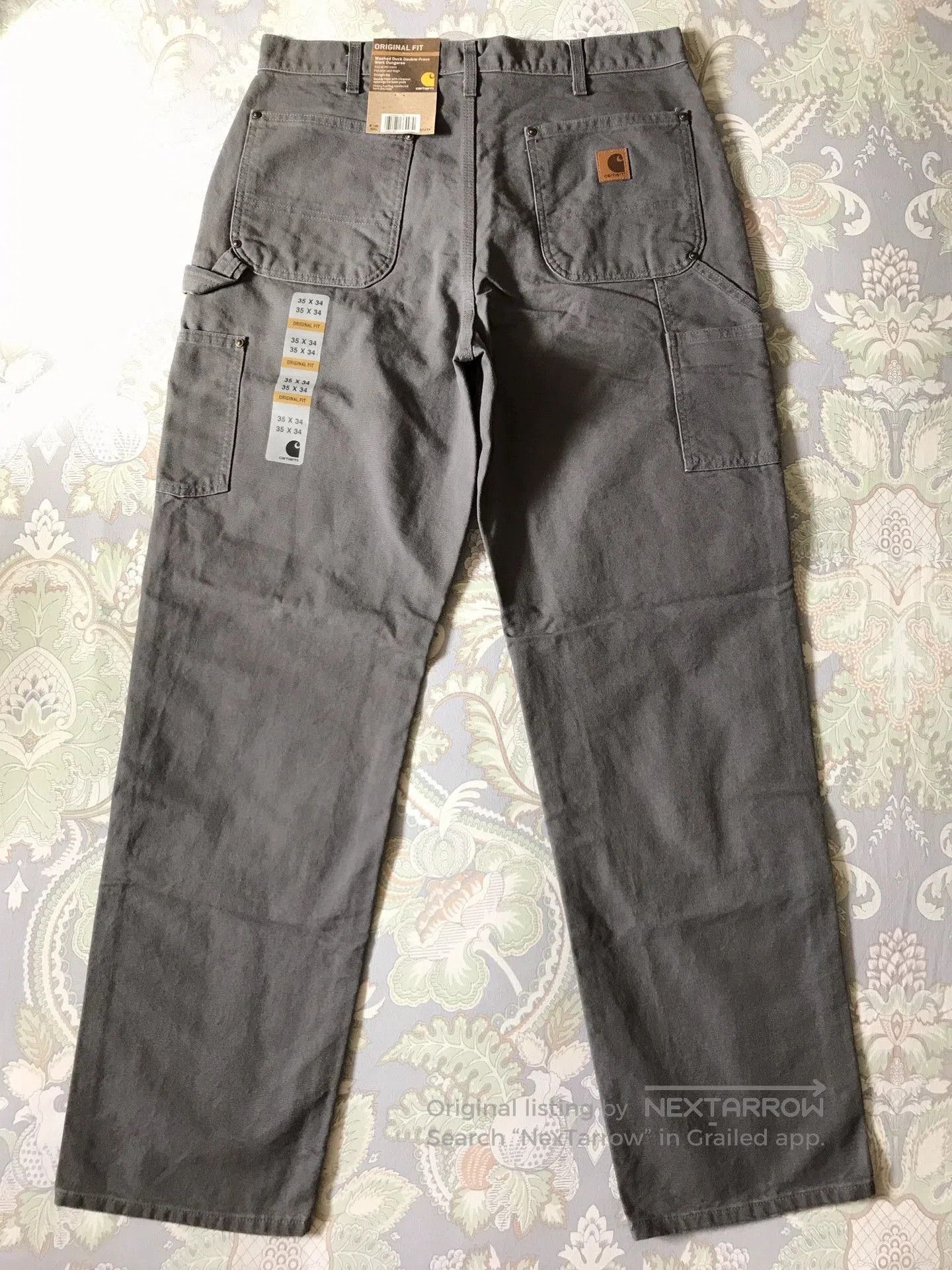 Carhartt Carhartt B136 Canvas Work Pants. Size US 35 - 3 Thumbnail